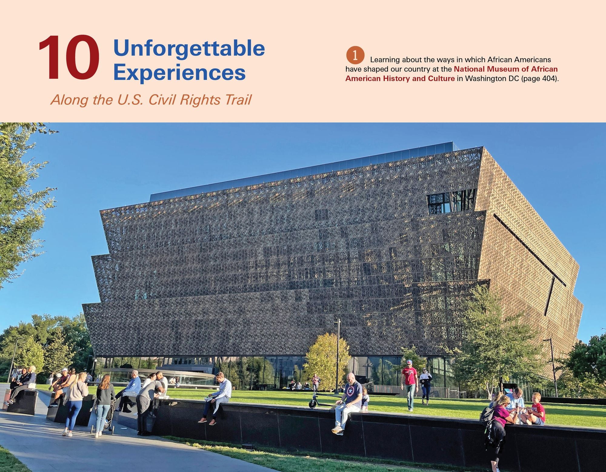 Moon U.S. Civil Rights Trail: A Traveler's Guide to the People, Places, and Events that Made the Movement