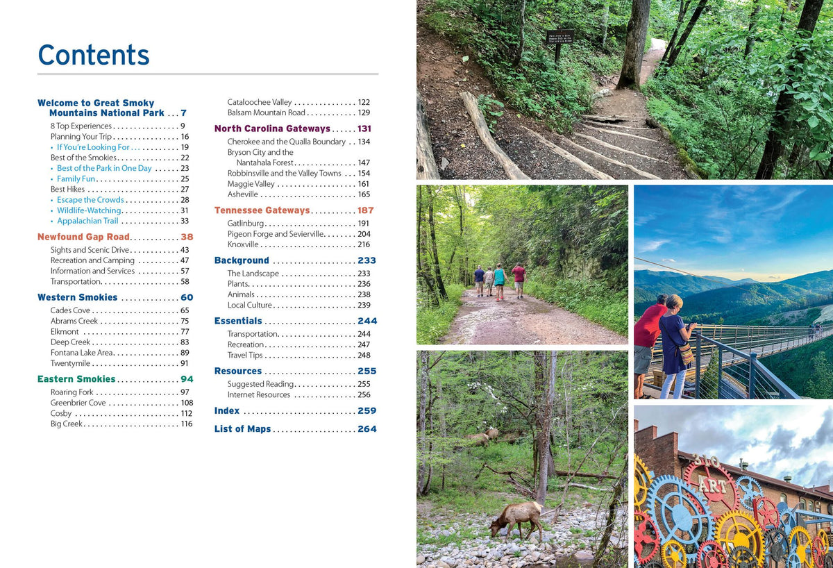Moon Great Smoky Mountains National Park: Hiking, Camping, Scenic Drives