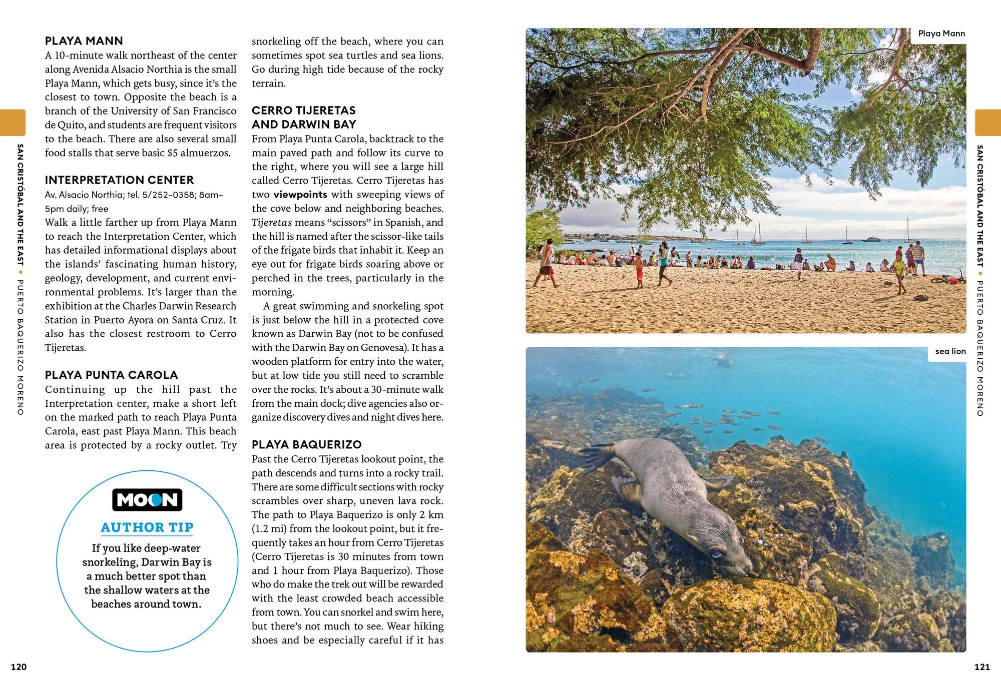 Moon Galápagos Islands: Wildlife, Snorkeling & Diving, Cruise & Tour Advice