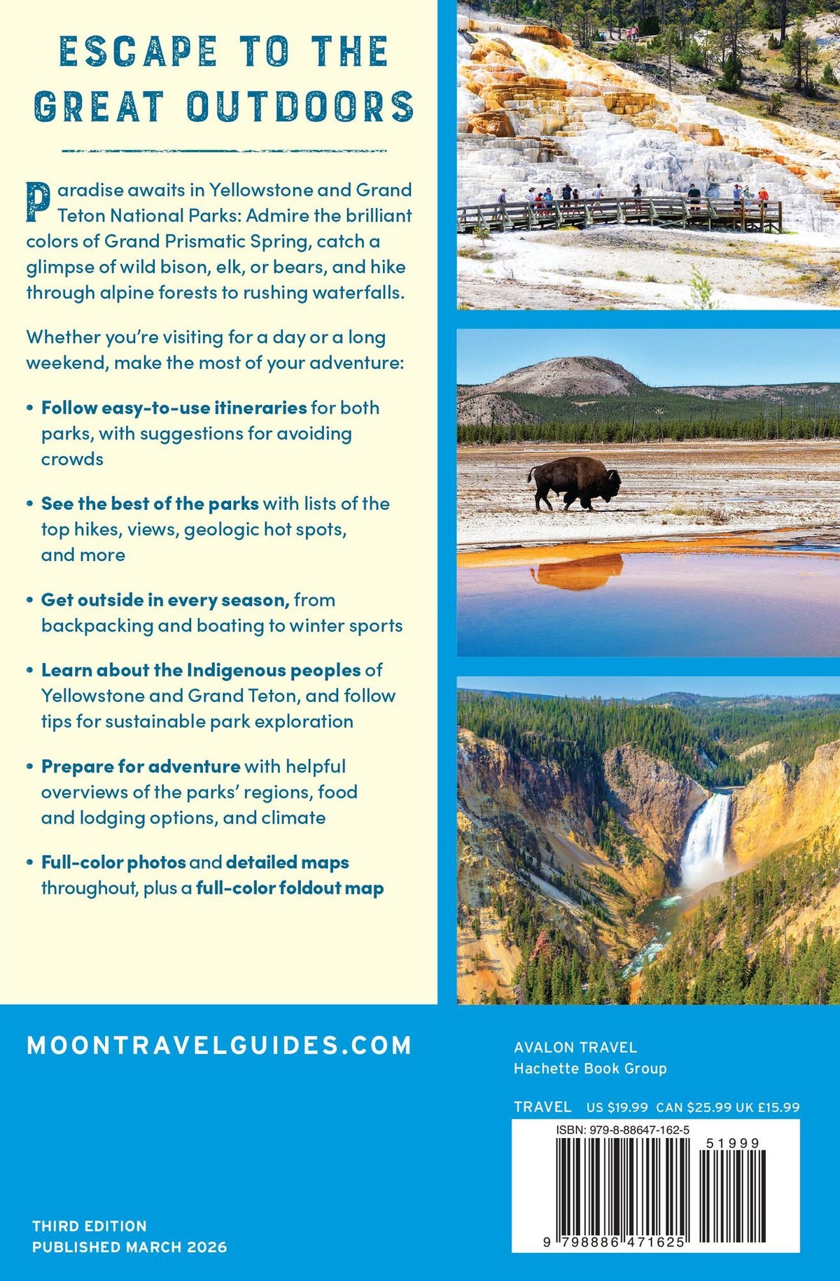 Moon Best of Yellowstone & Grand Teton: Make the Most of One to Three Days in the Parks