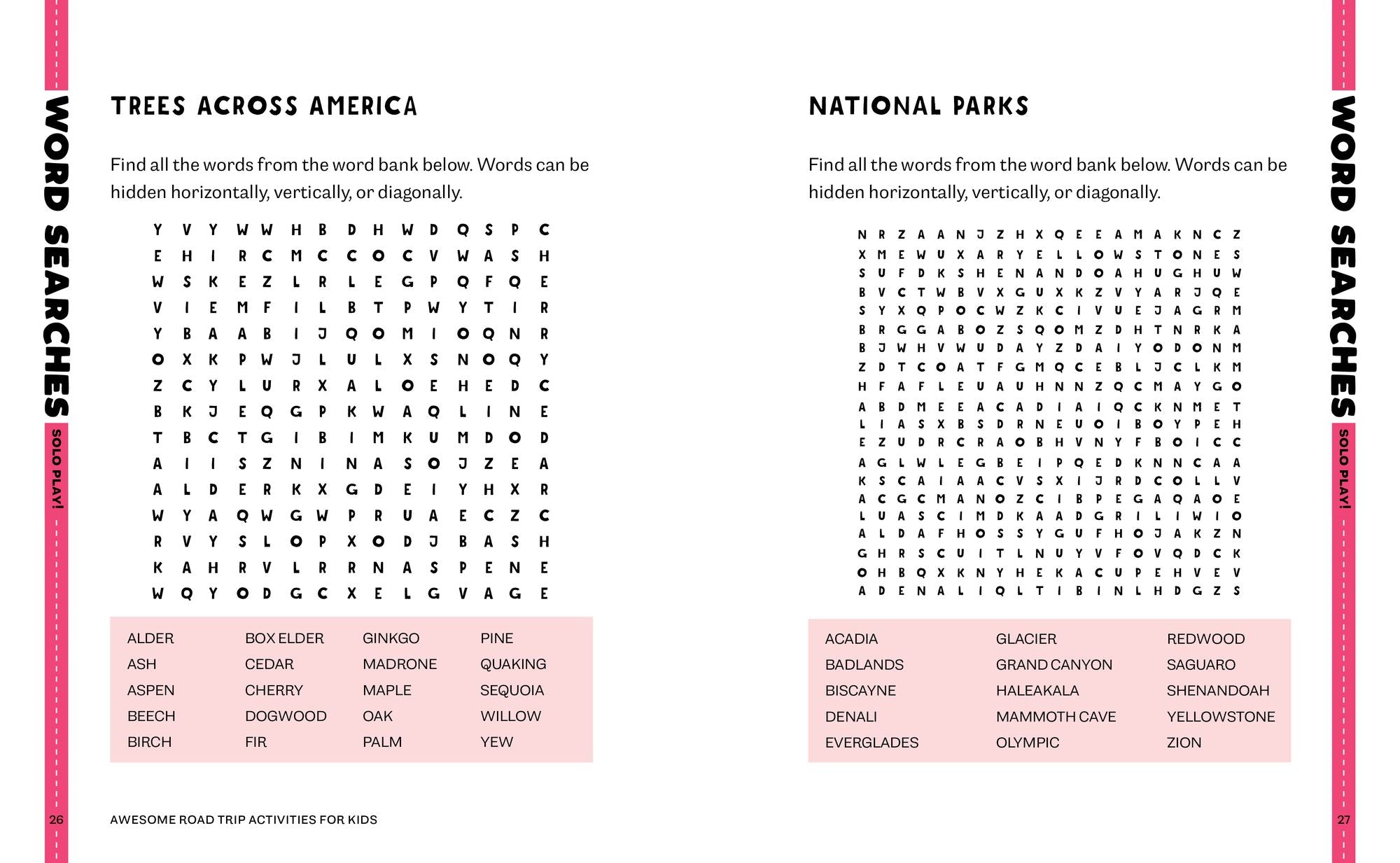 Awesome Road Trip Activities for Kids: Over 100 Fun Games, Puzzles, and Journal Prompts!