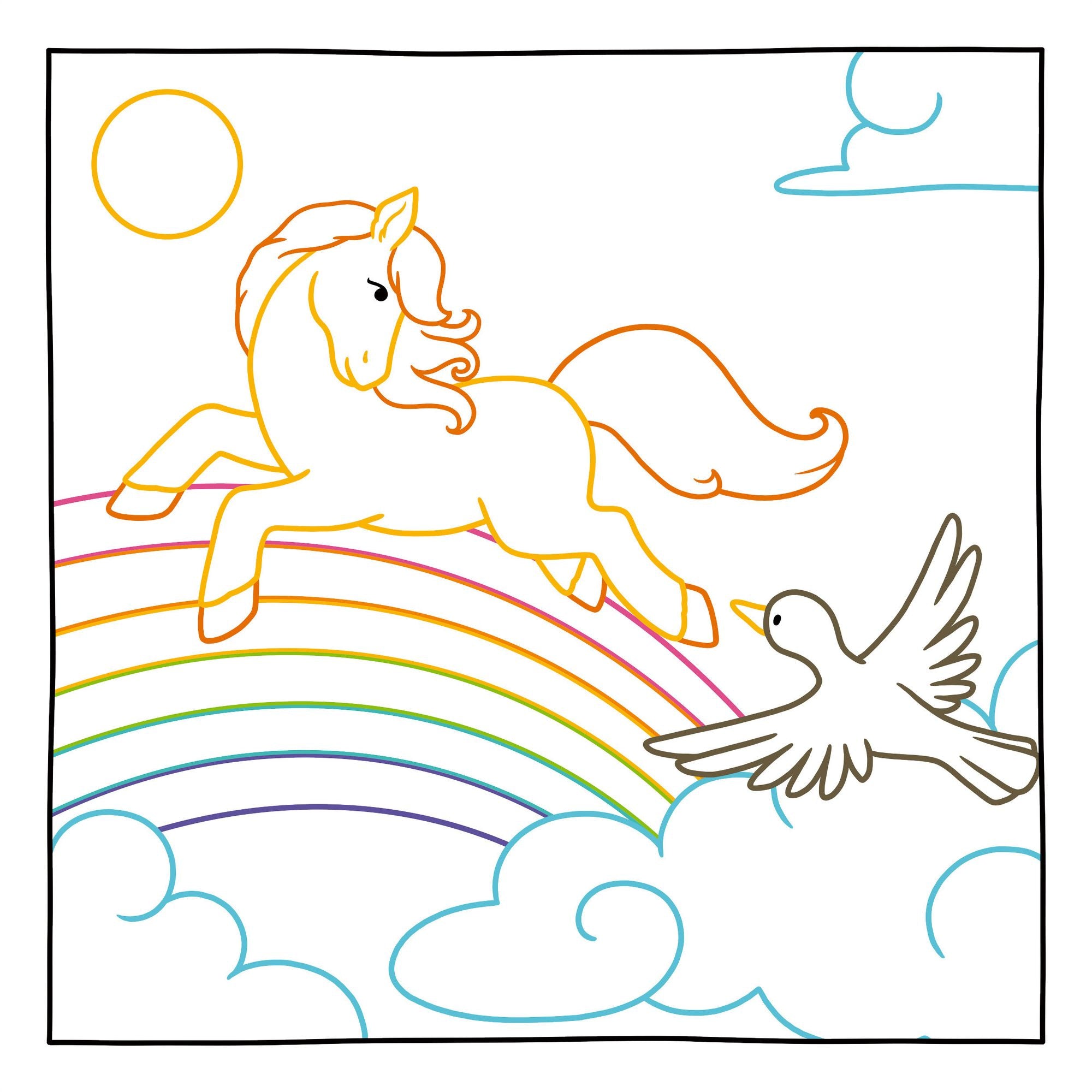 Magic Paper Coloring Book: Unicorns: Discover Hidden Patterns and Images!