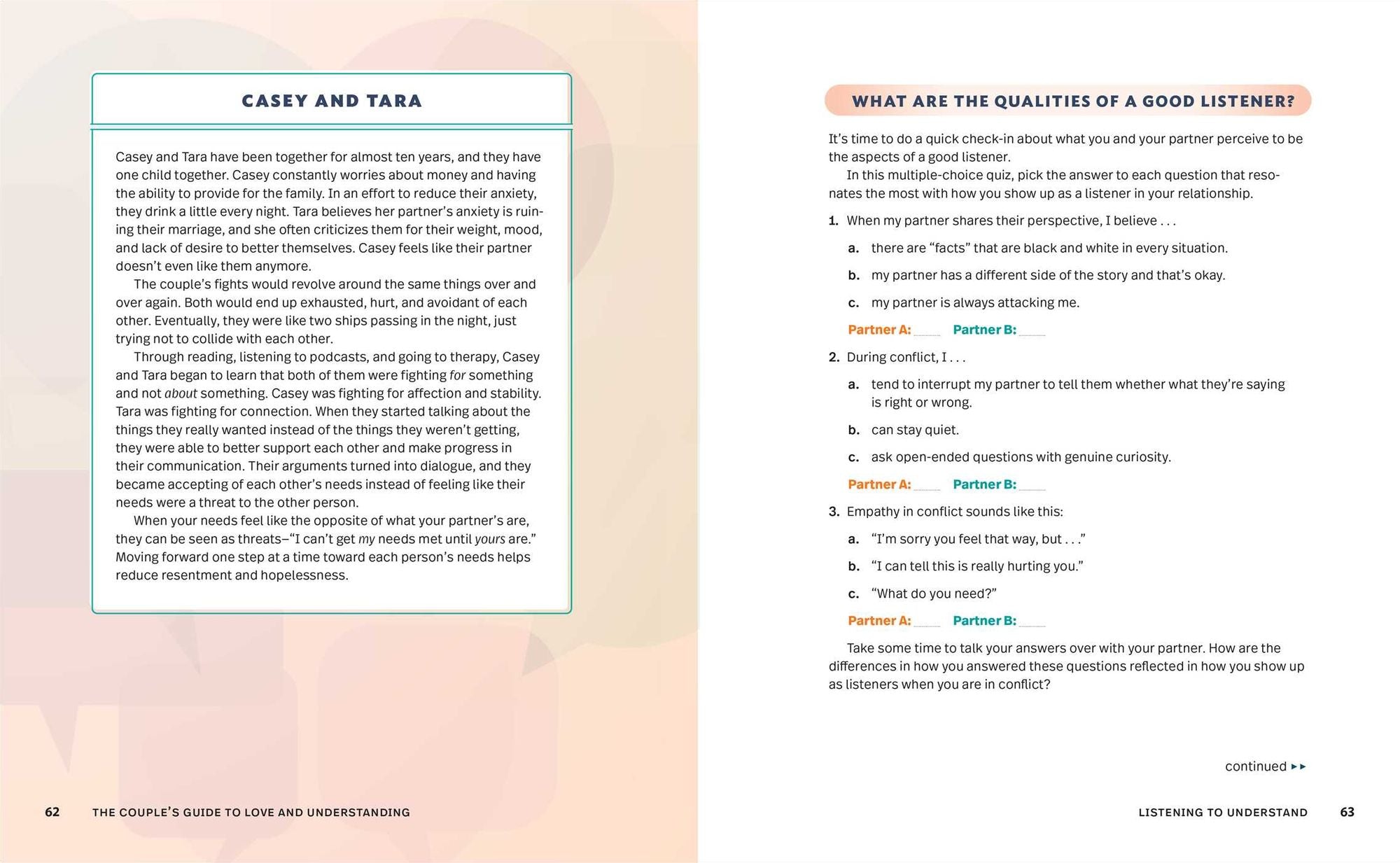The Couple's Guide to Love and Understanding: Learn to Reconnect with Simple Exercises and Activities