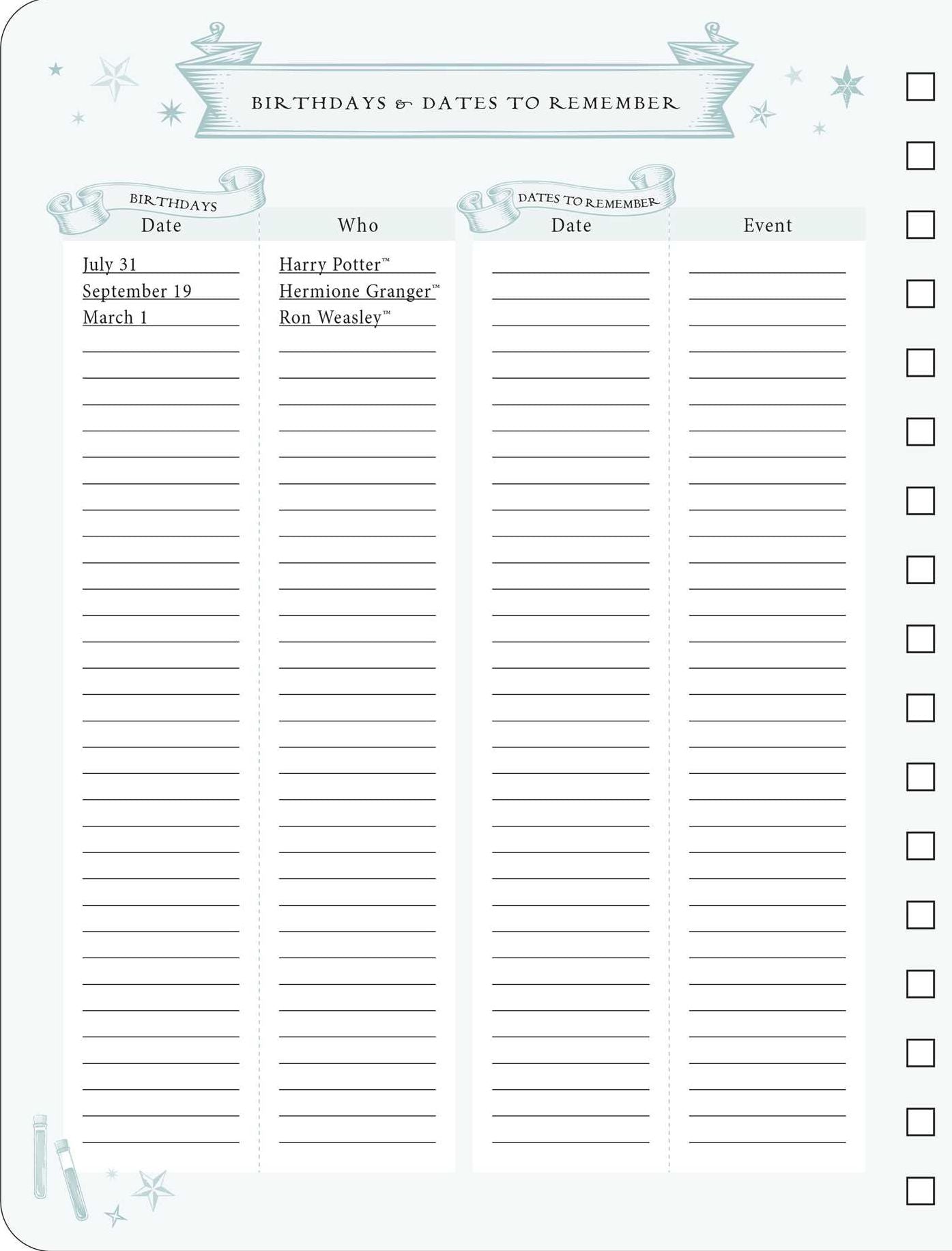Harry Potter: Spells and Potions 12-Month Undated Planner: (Harry Potter School Planner School, Harry Potter Gift, Harry Potter Stationery, Undated Planner)