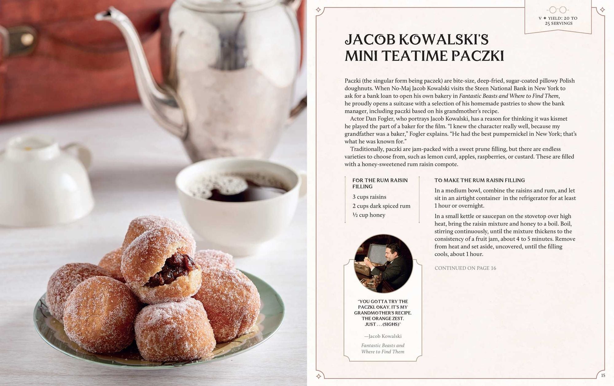 Harry Potter: Afternoon Tea Magic: Official Snacks, Sips, and Sweets Inspired by the Wizarding World