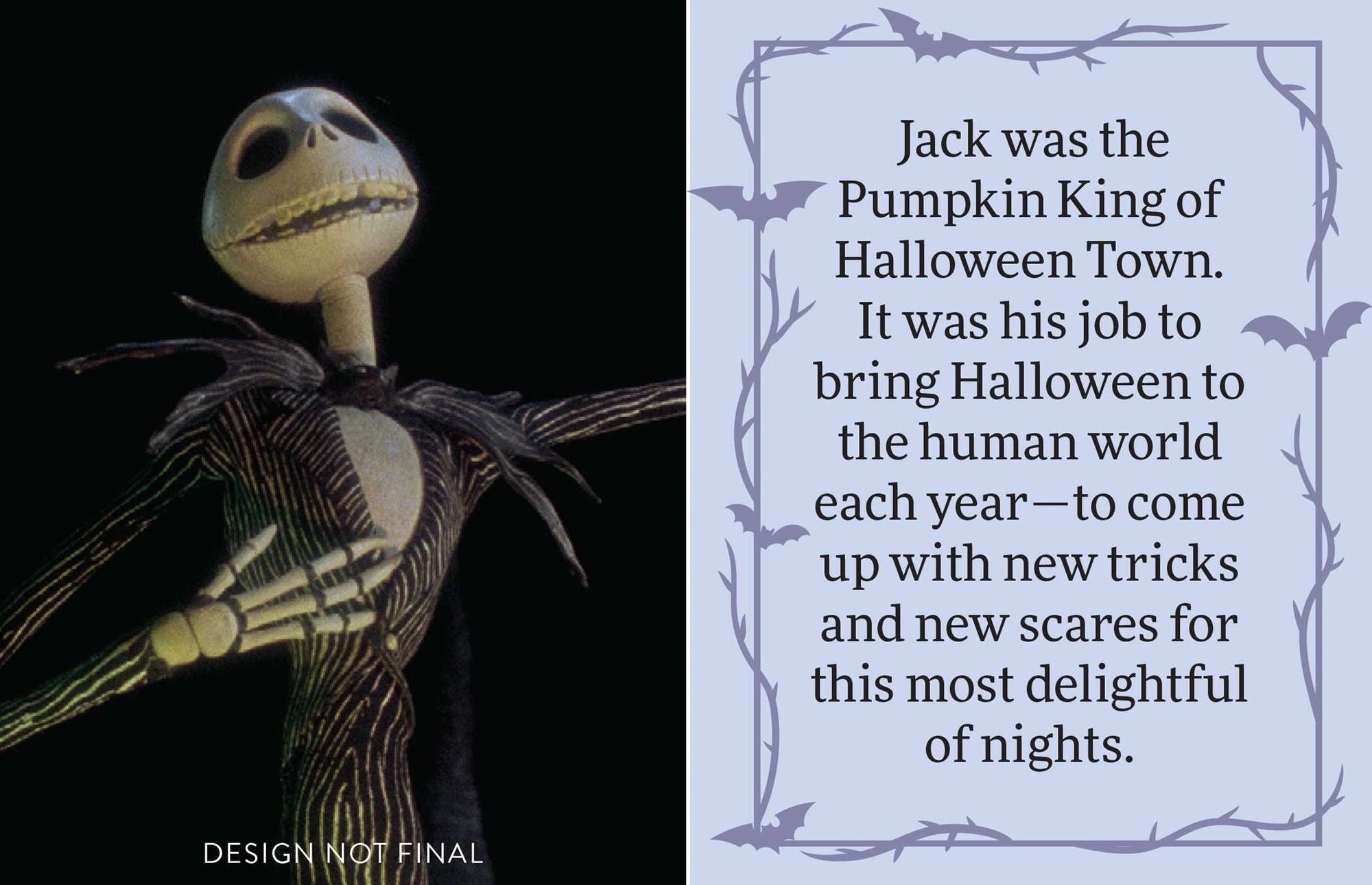 Nightmare Before Christmas: The Tiny Book of Jack Skellington