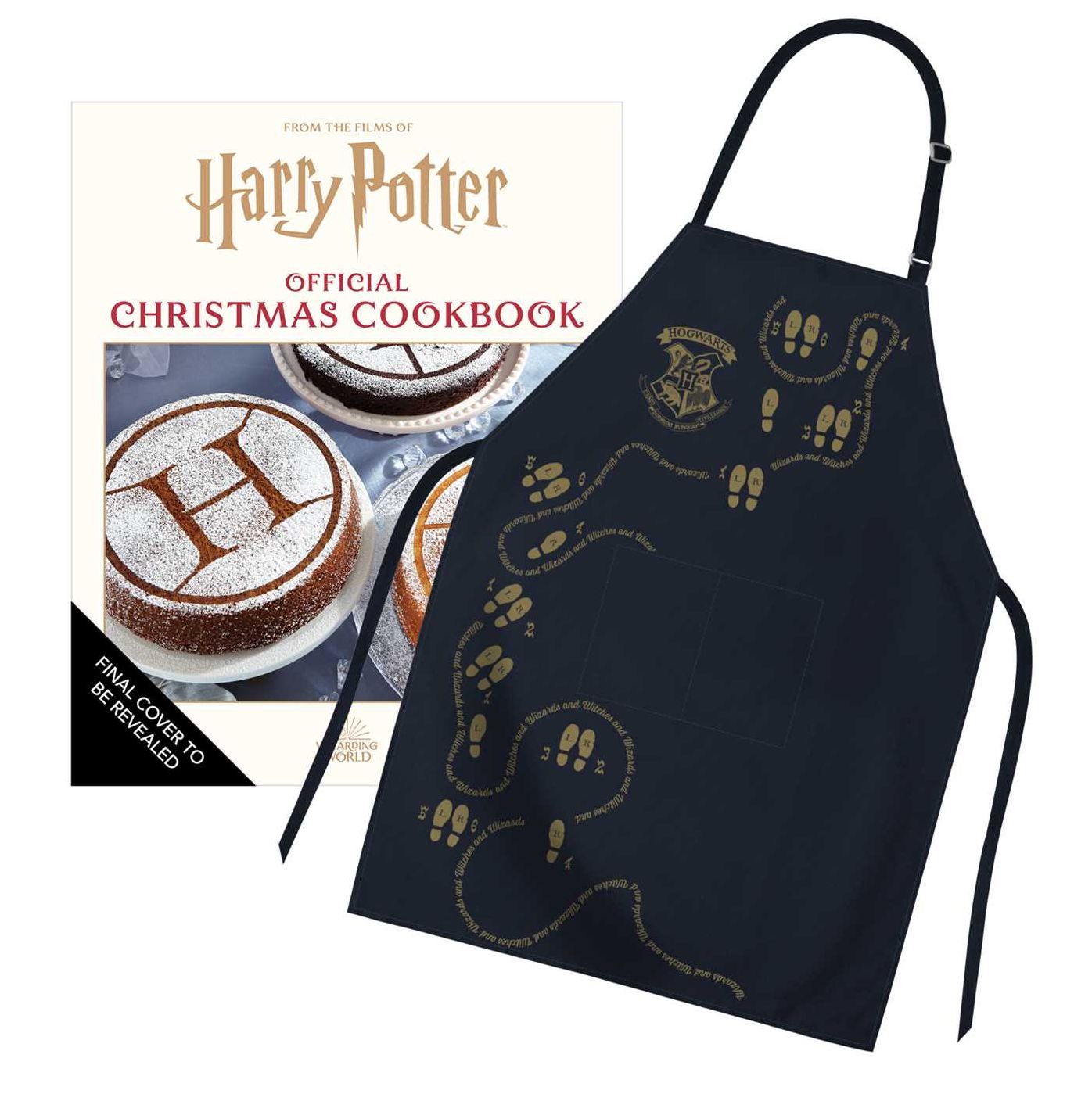 Harry Potter: Gift Set Edition Christmas Cookbook and Apron: Plus Exclusive Apron