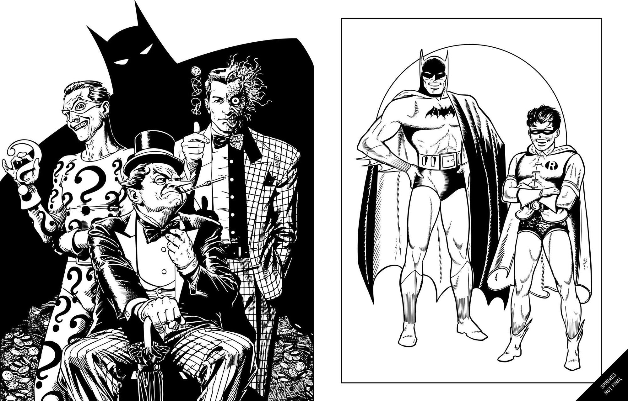 DC Showcase: The Official Coloring Book