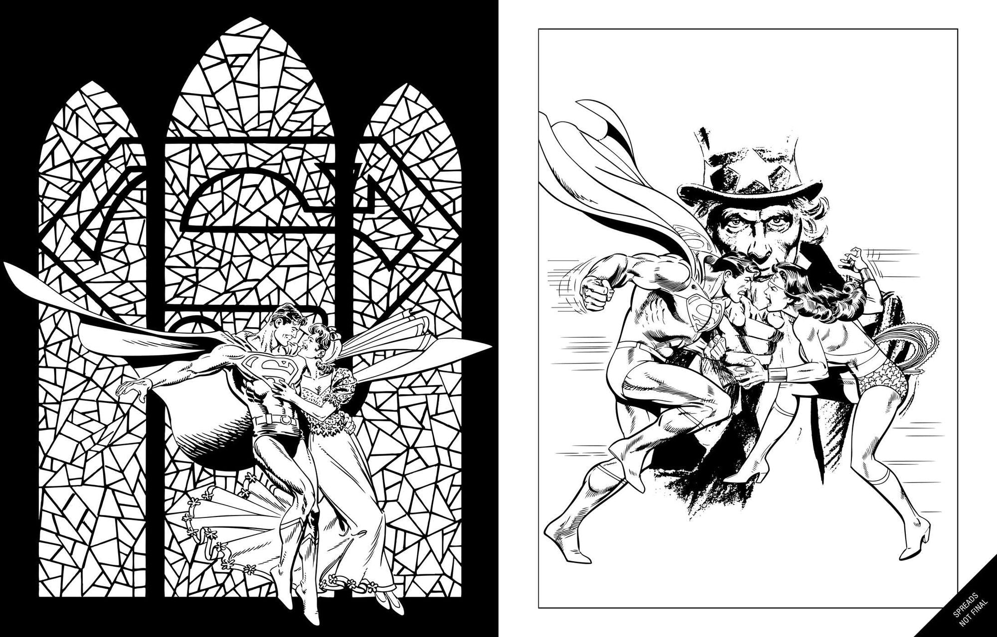 DC Showcase: The Official Coloring Book
