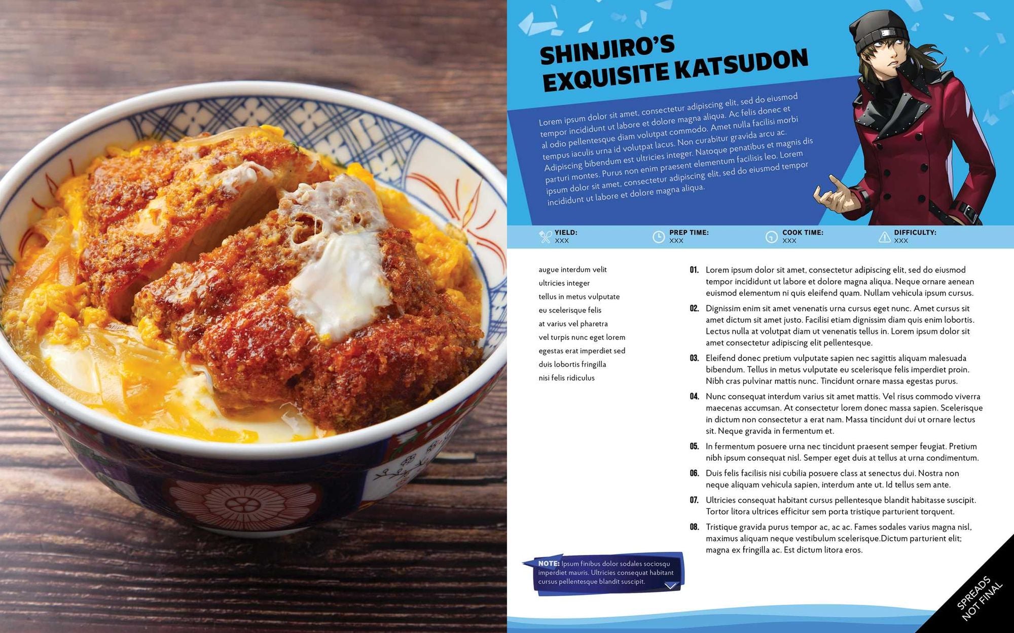 Persona: The Official Cookbook