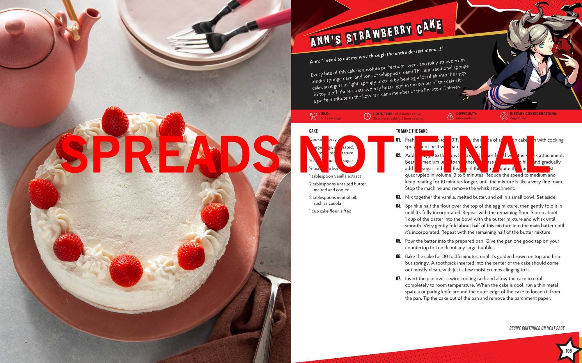 Persona: The Official Cookbook