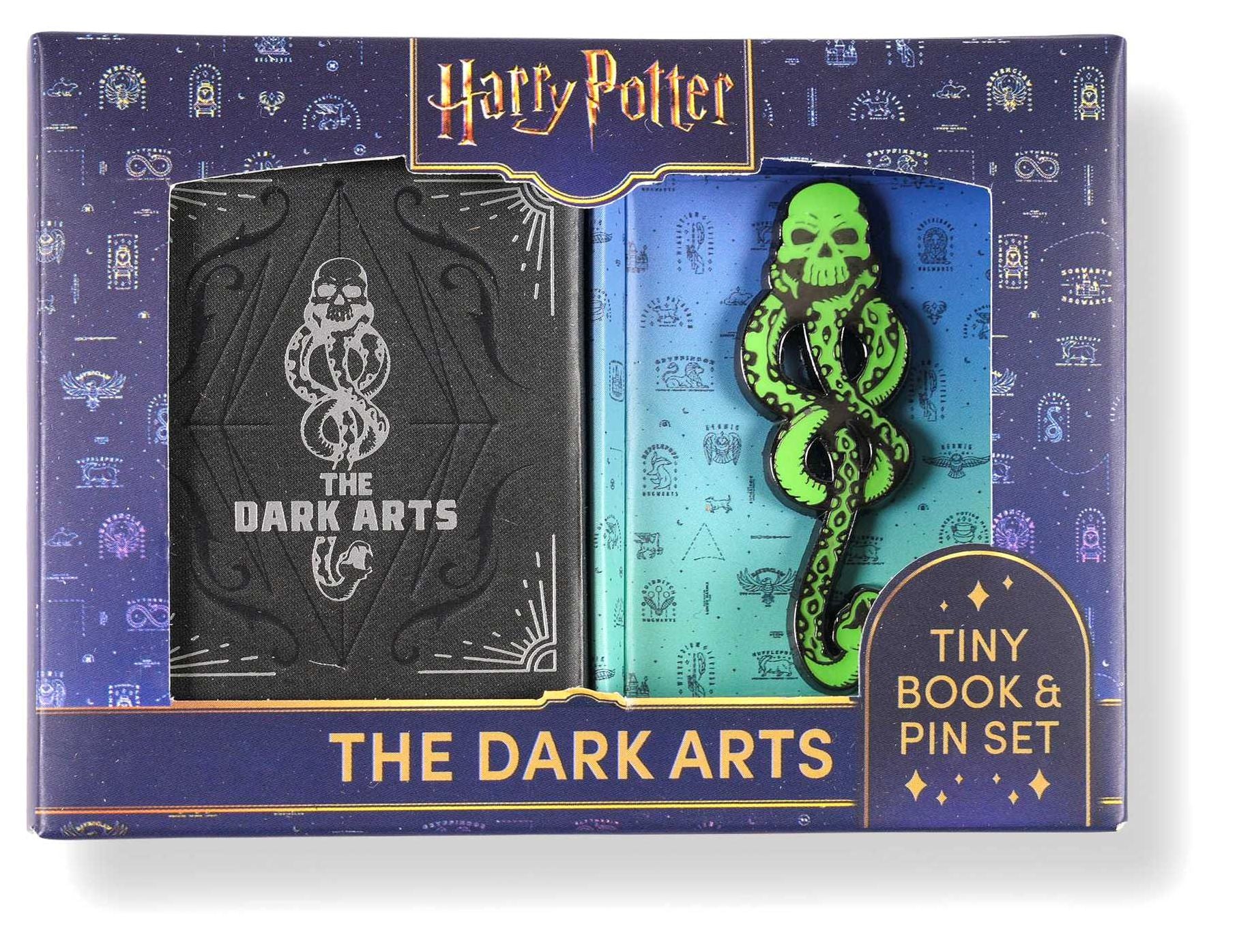 Harry Potter: Dark Arts Tiny Book and Pin Set
