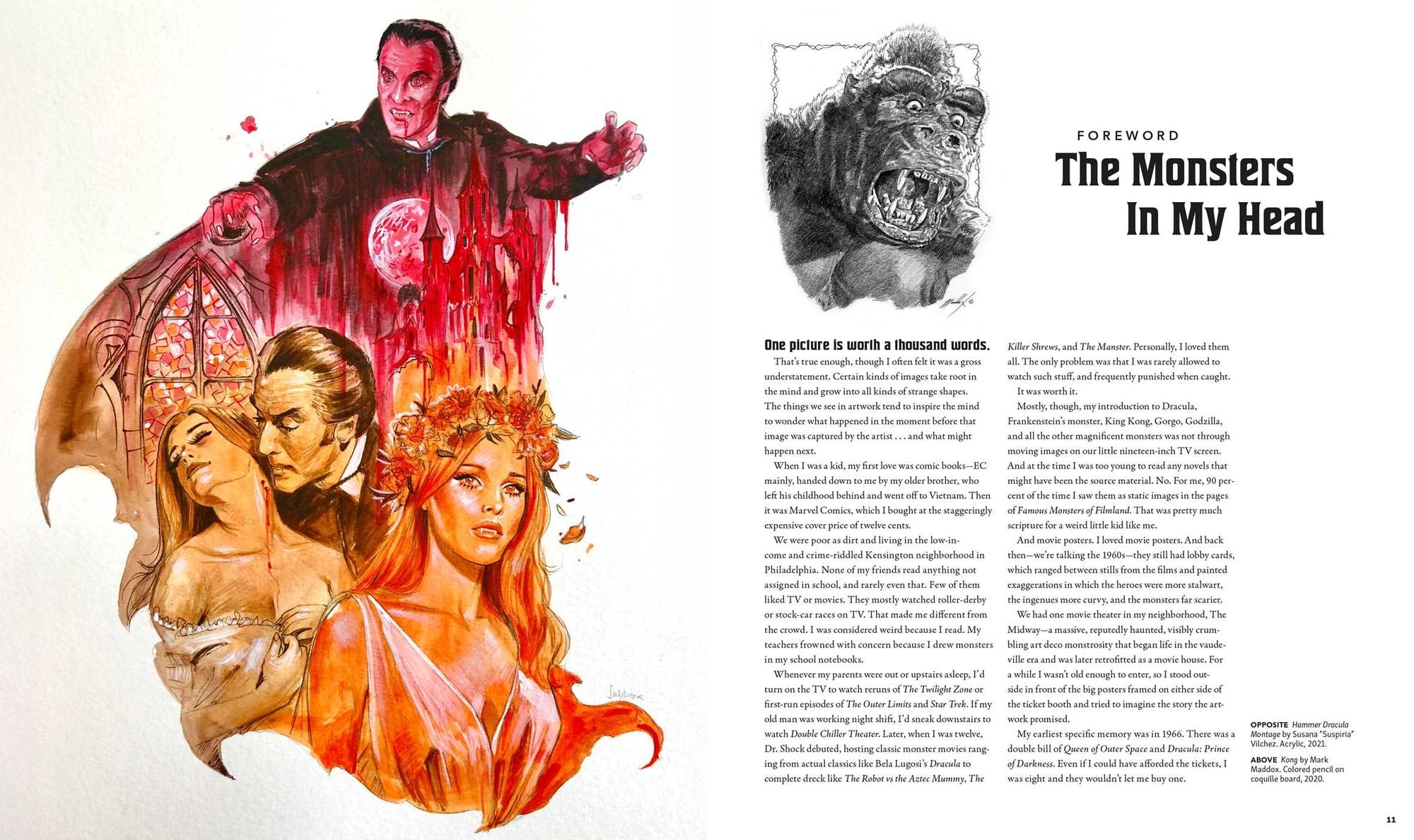 Classic Monsters, Modern Art: 20th Century Horror in 21st Century Illustration