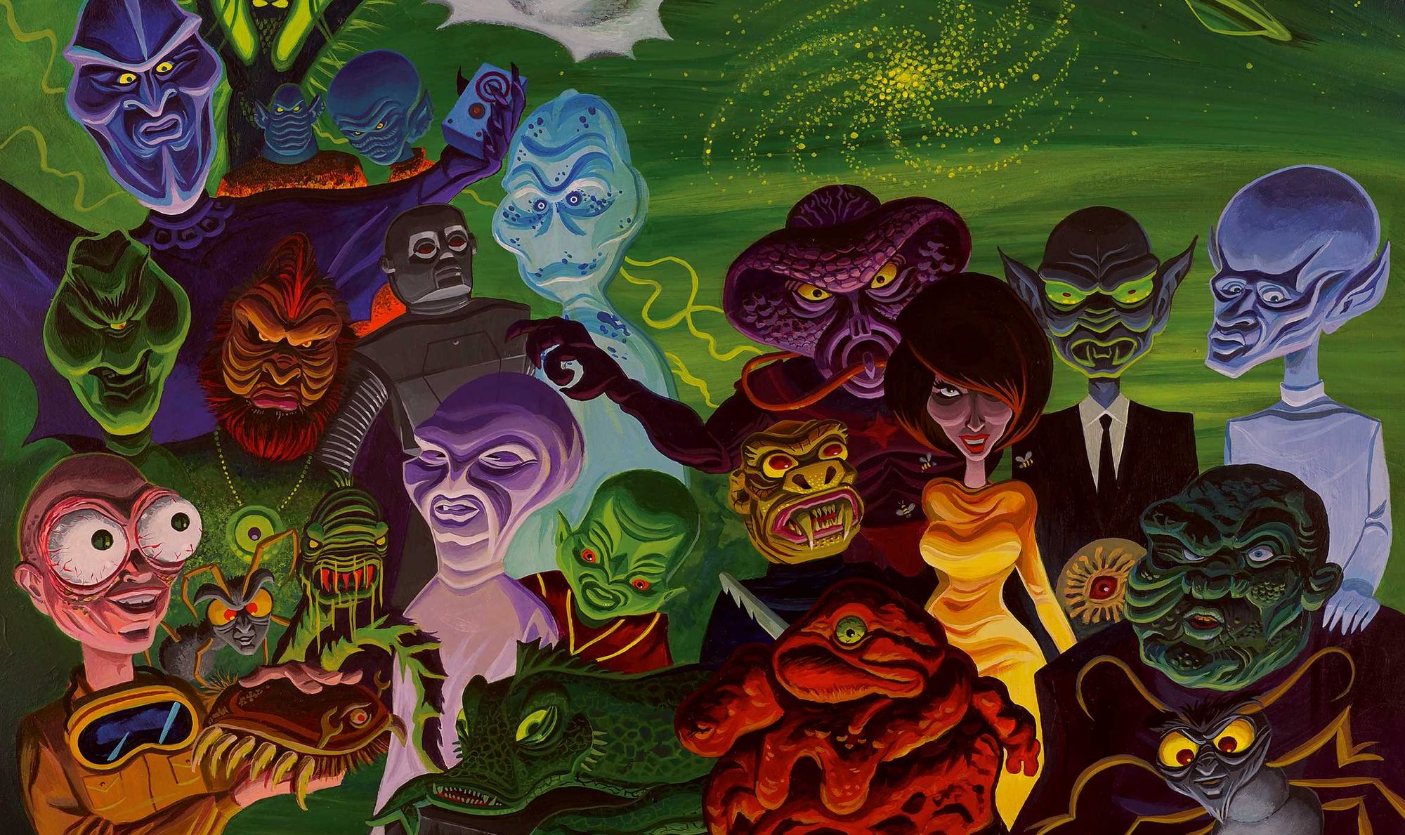 Classic Monsters, Modern Art: 20th Century Horror in 21st Century Illustration