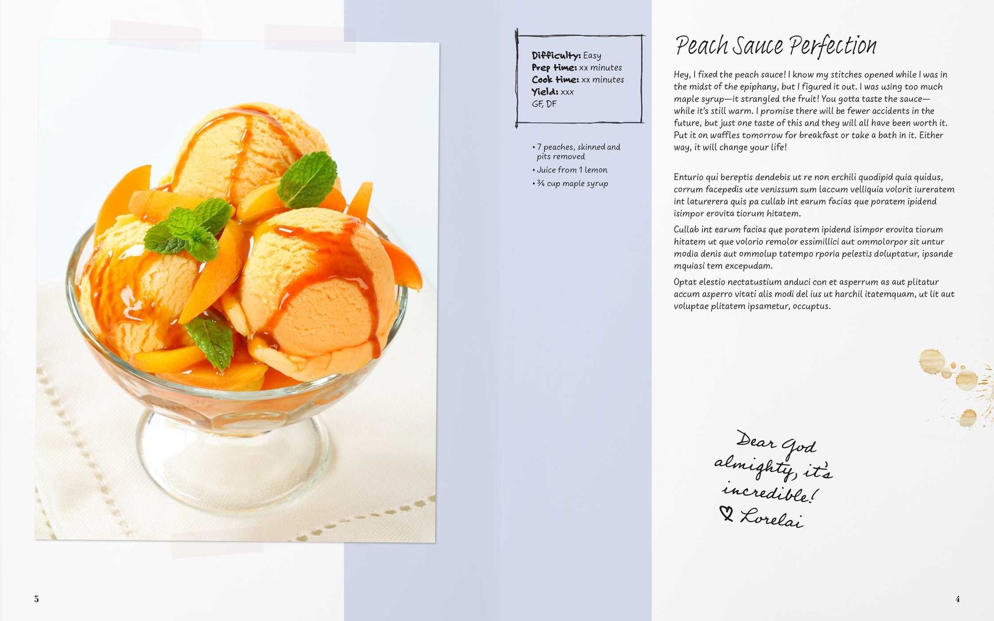 Sookie's Recipe Book: Gilmore Girls: An Official Cookbook