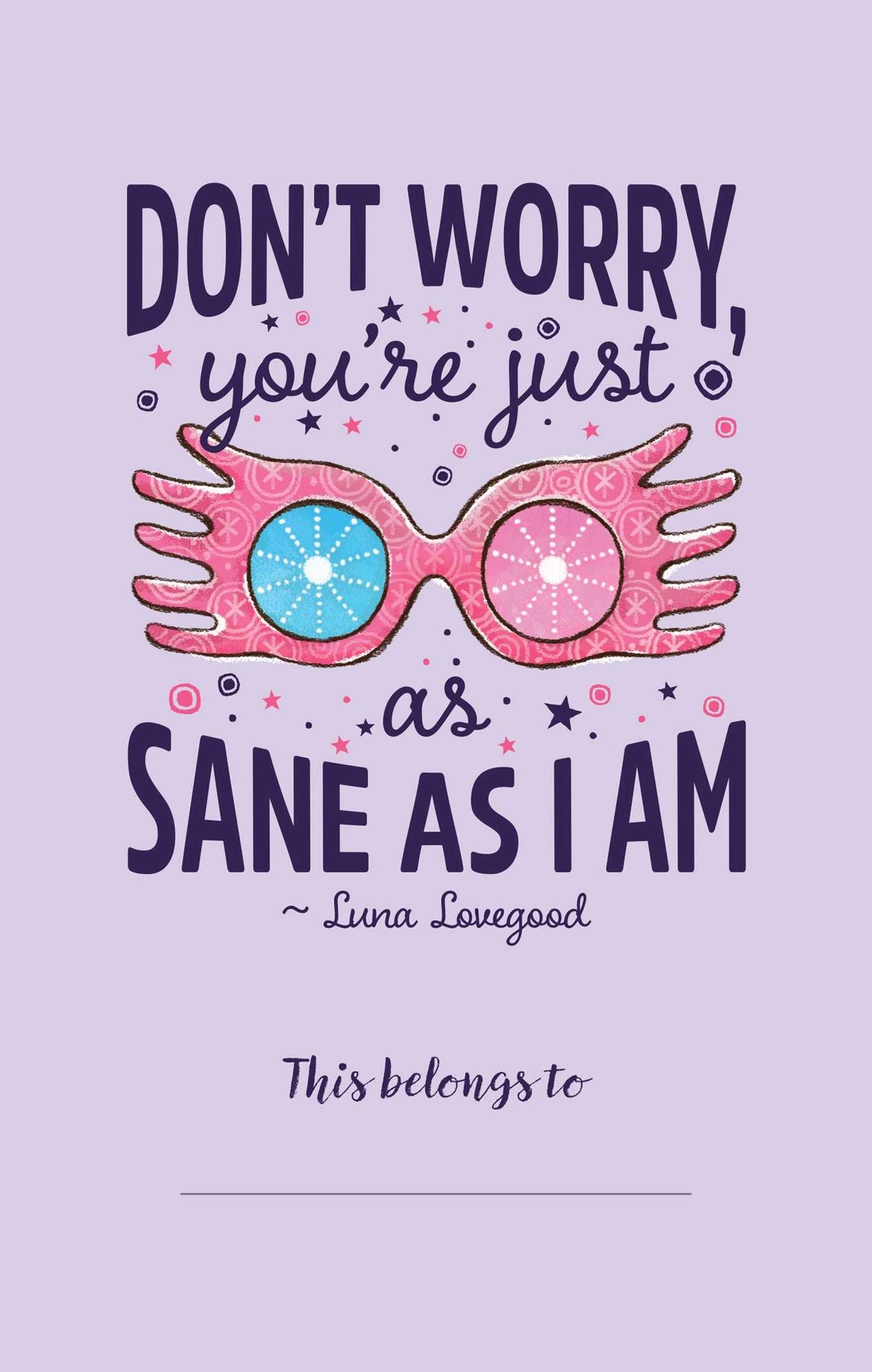 Harry Potter: Luna Lovegood Magical Reveal Journal
