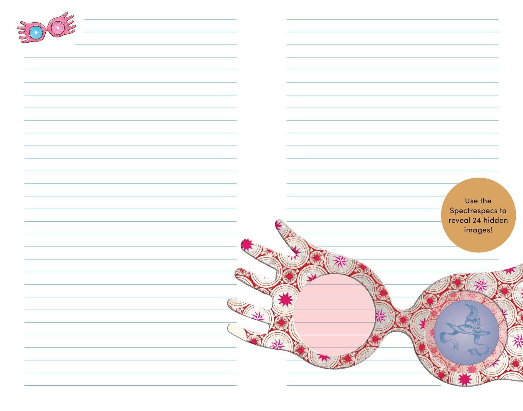 Harry Potter: Luna Lovegood Magical Reveal Journal