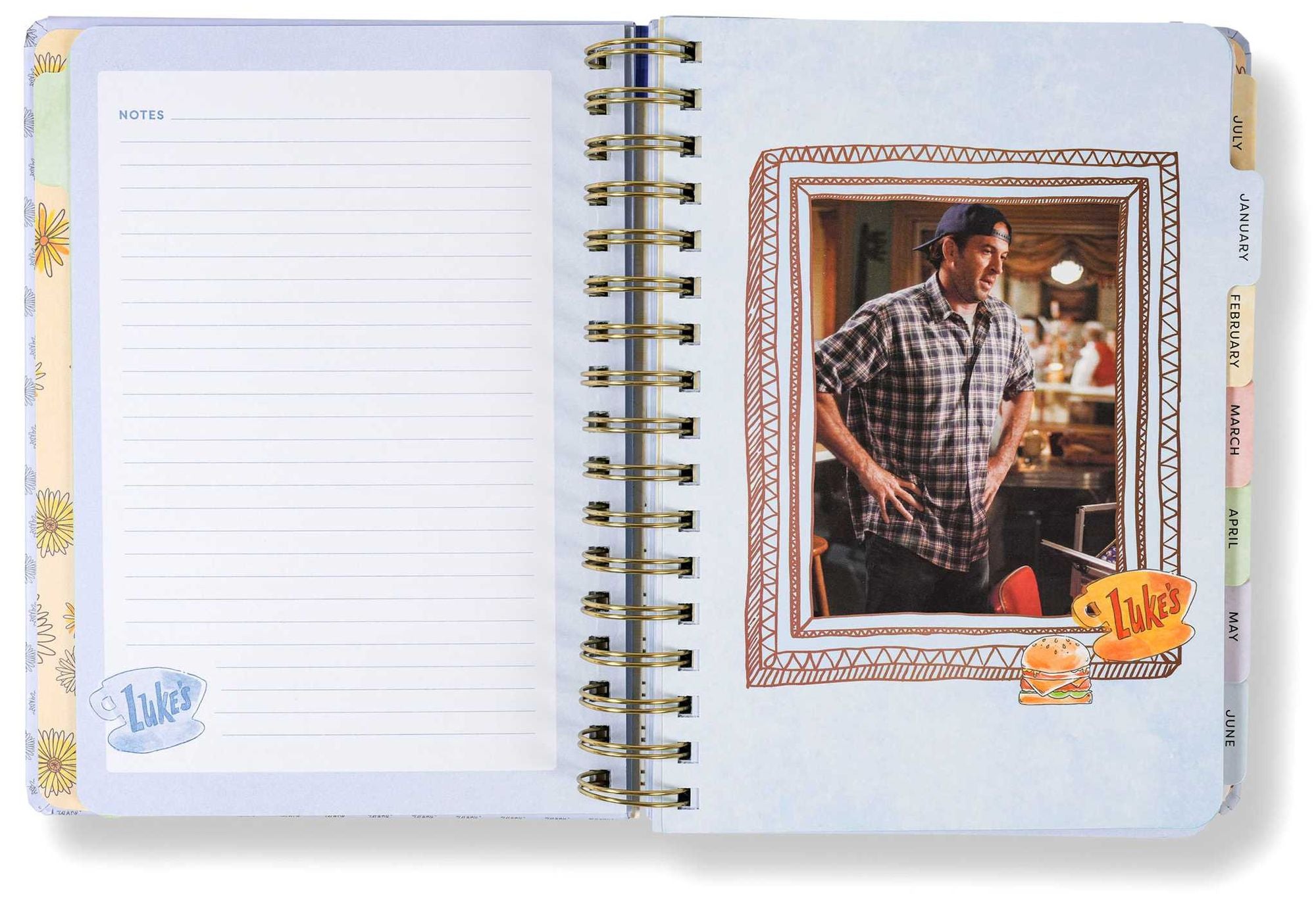 2026 Gilmore Girls 13-Month Weekly Planner