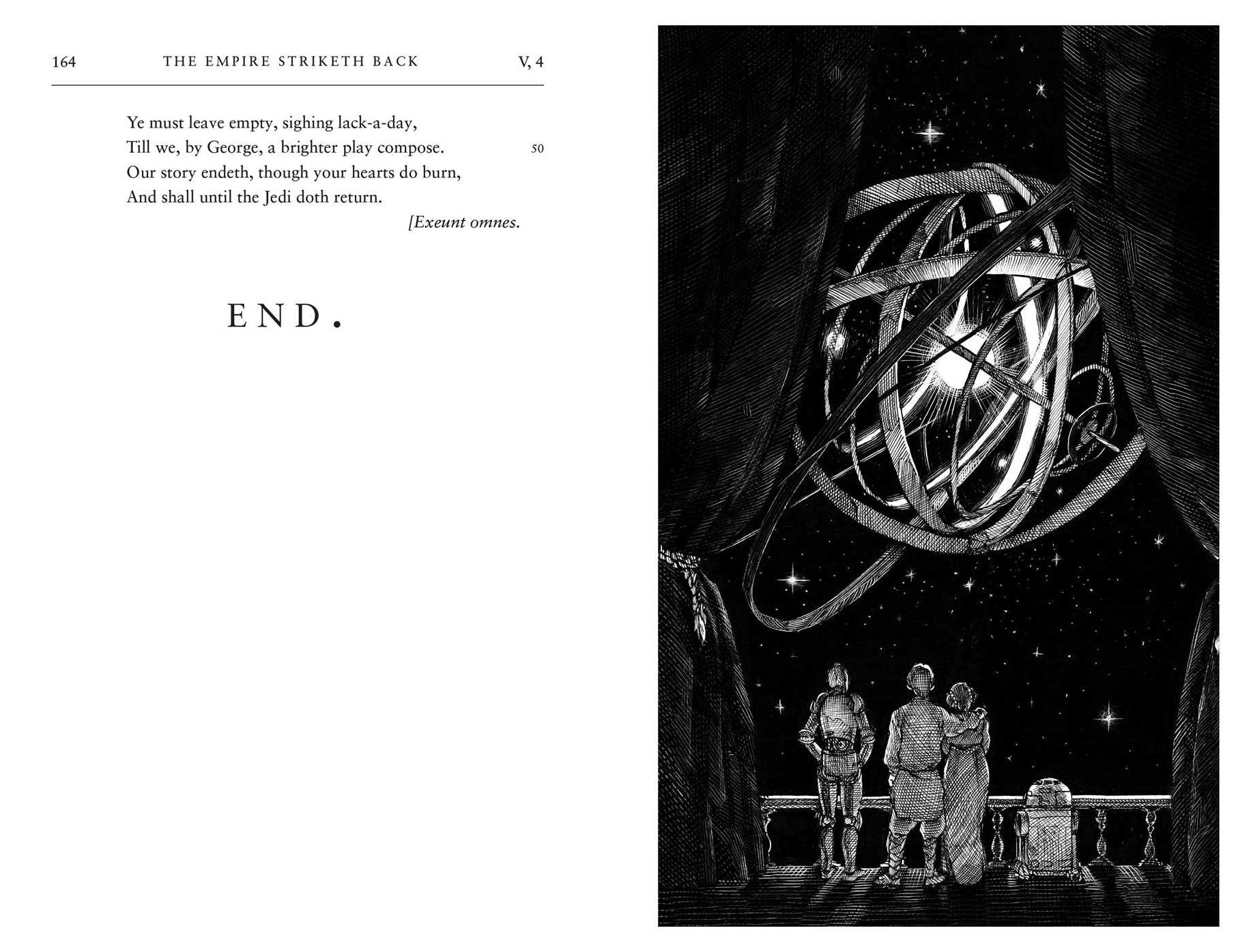 William Shakespeare's The Empire Striketh Back: Star Wars Part the Fifth