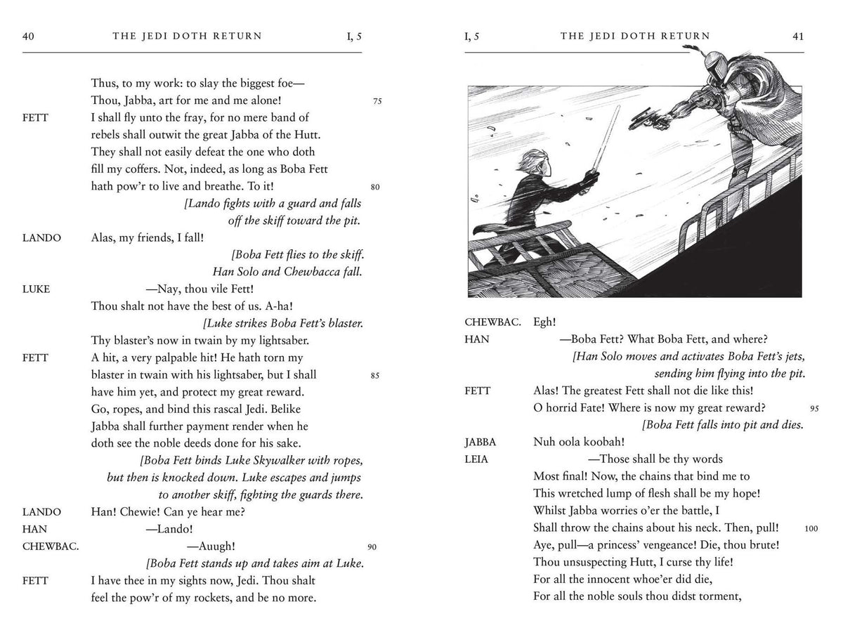 William Shakespeare's The Jedi Doth Return: Star Wars Part the Sixth