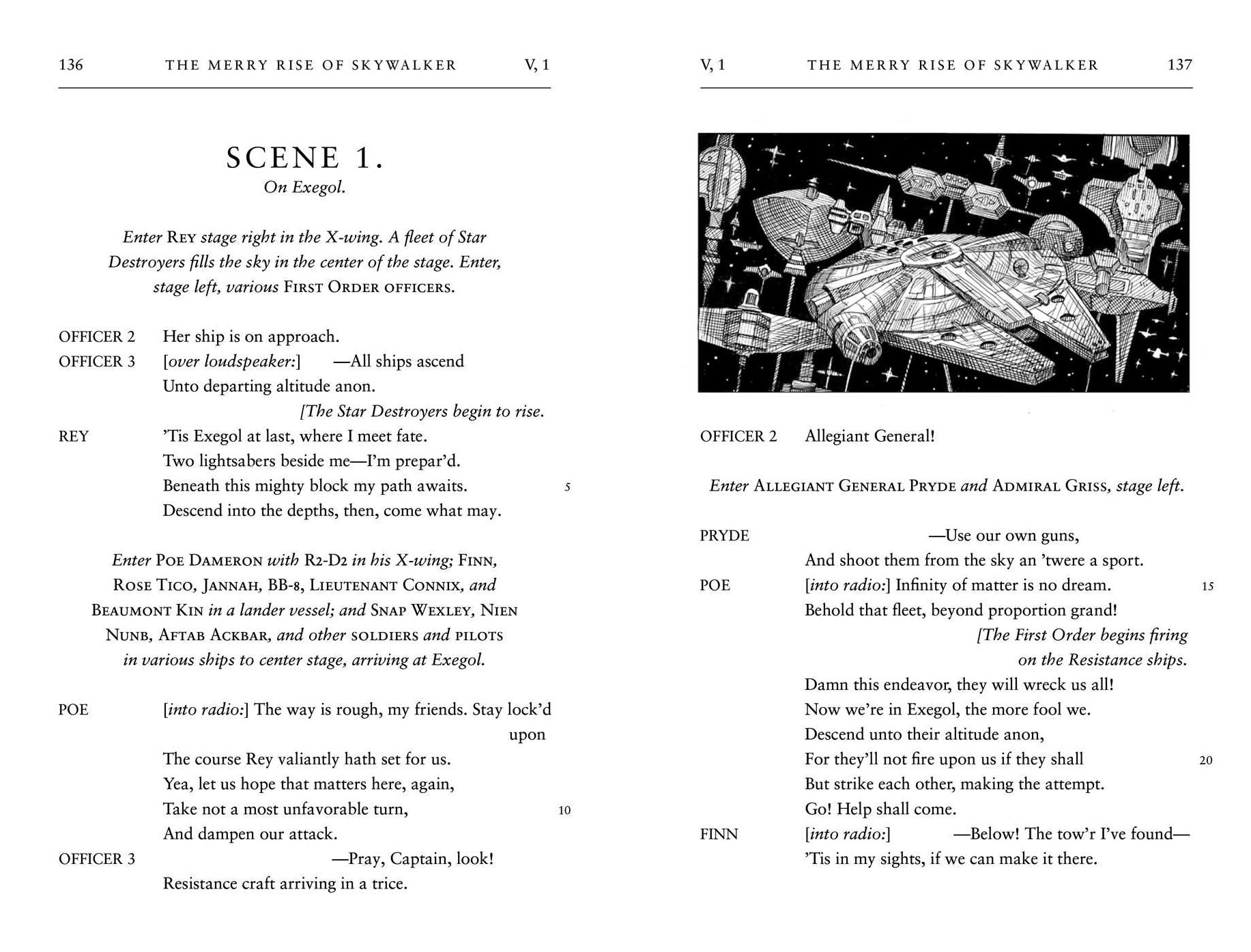William Shakespeare's The Merry Rise of Skywalker: Star Wars Part the Ninth