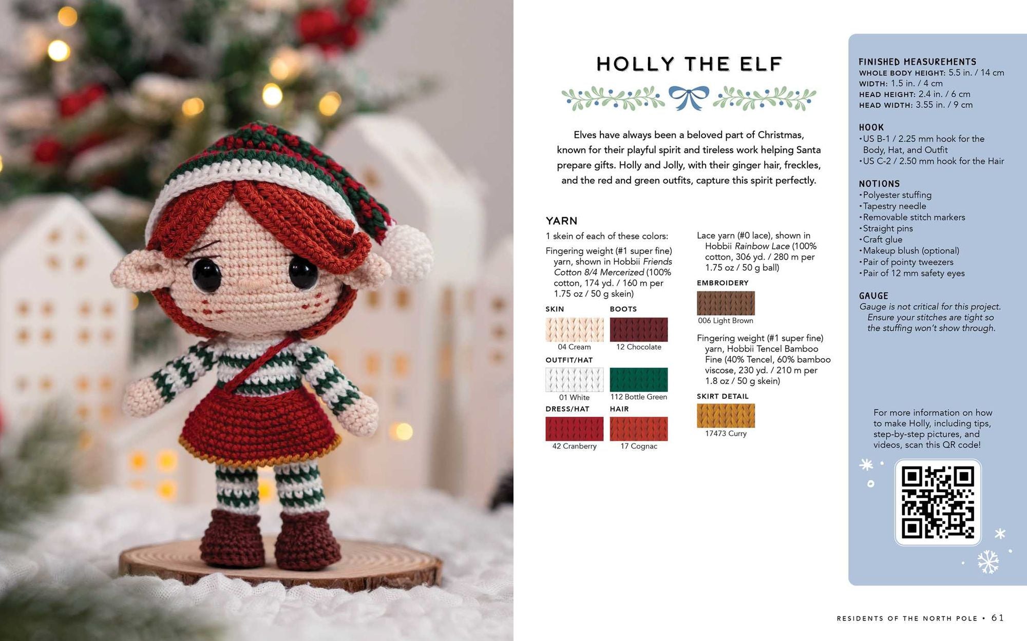 Crochet Amigurumi for the Holidays: 20+ Festive Crochet Projects for Gifts, Decoration, and More
