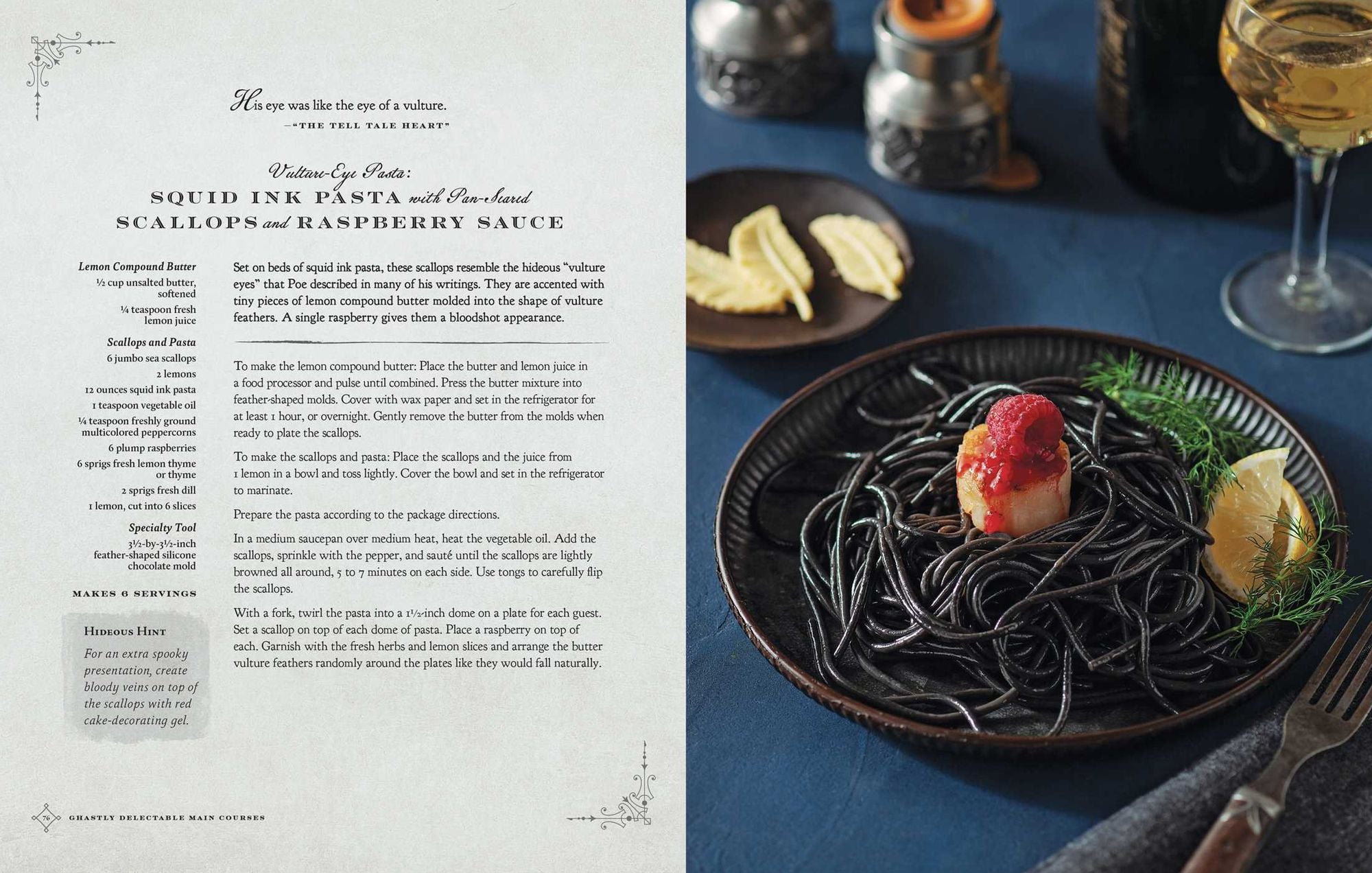 A Ravenous Feast: Spellbinding Recipes Inspired by the Literary Works of Edgar Alan Poe