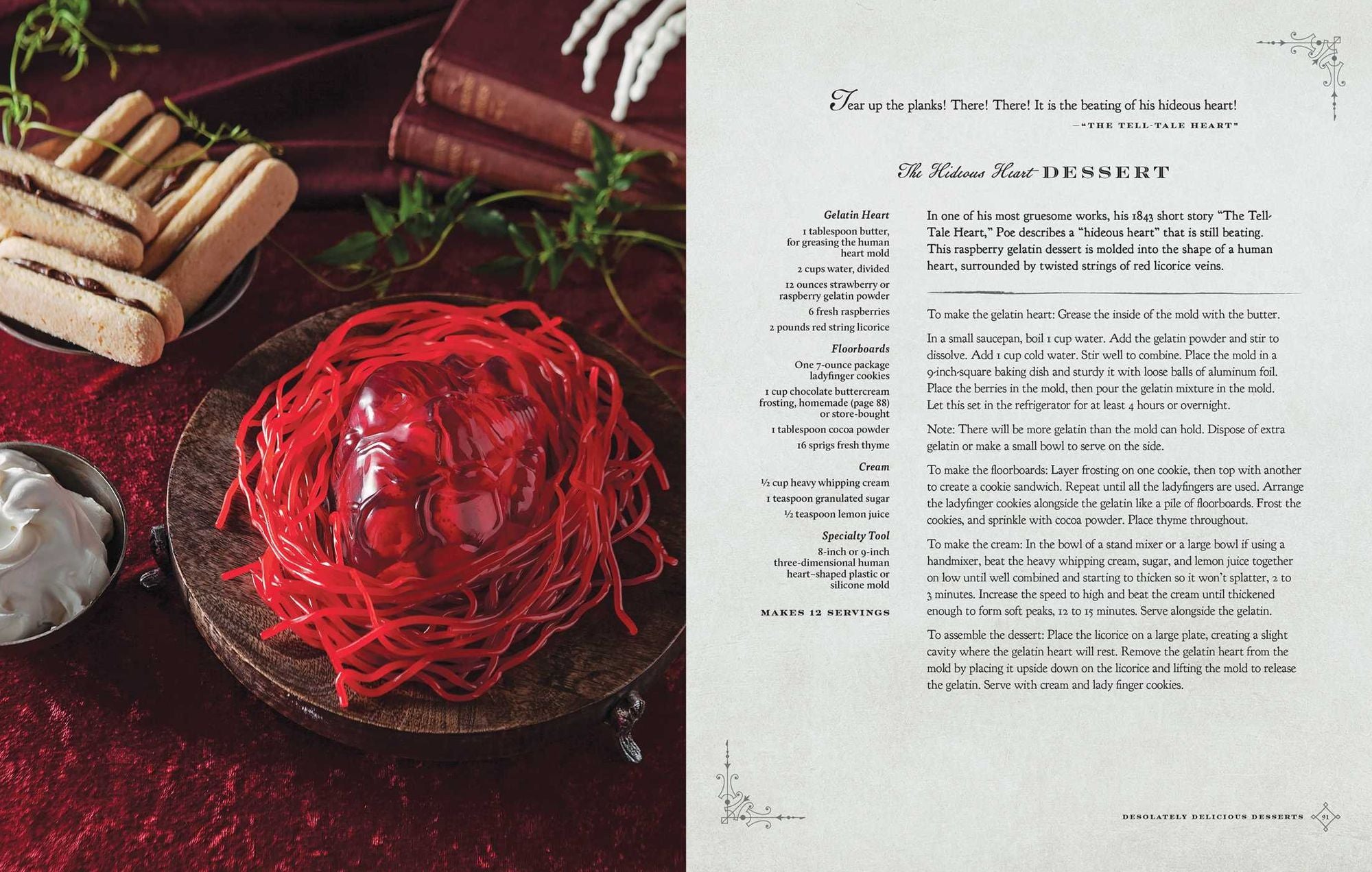 A Ravenous Feast: Spellbinding Recipes Inspired by the Literary Works of Edgar Alan Poe