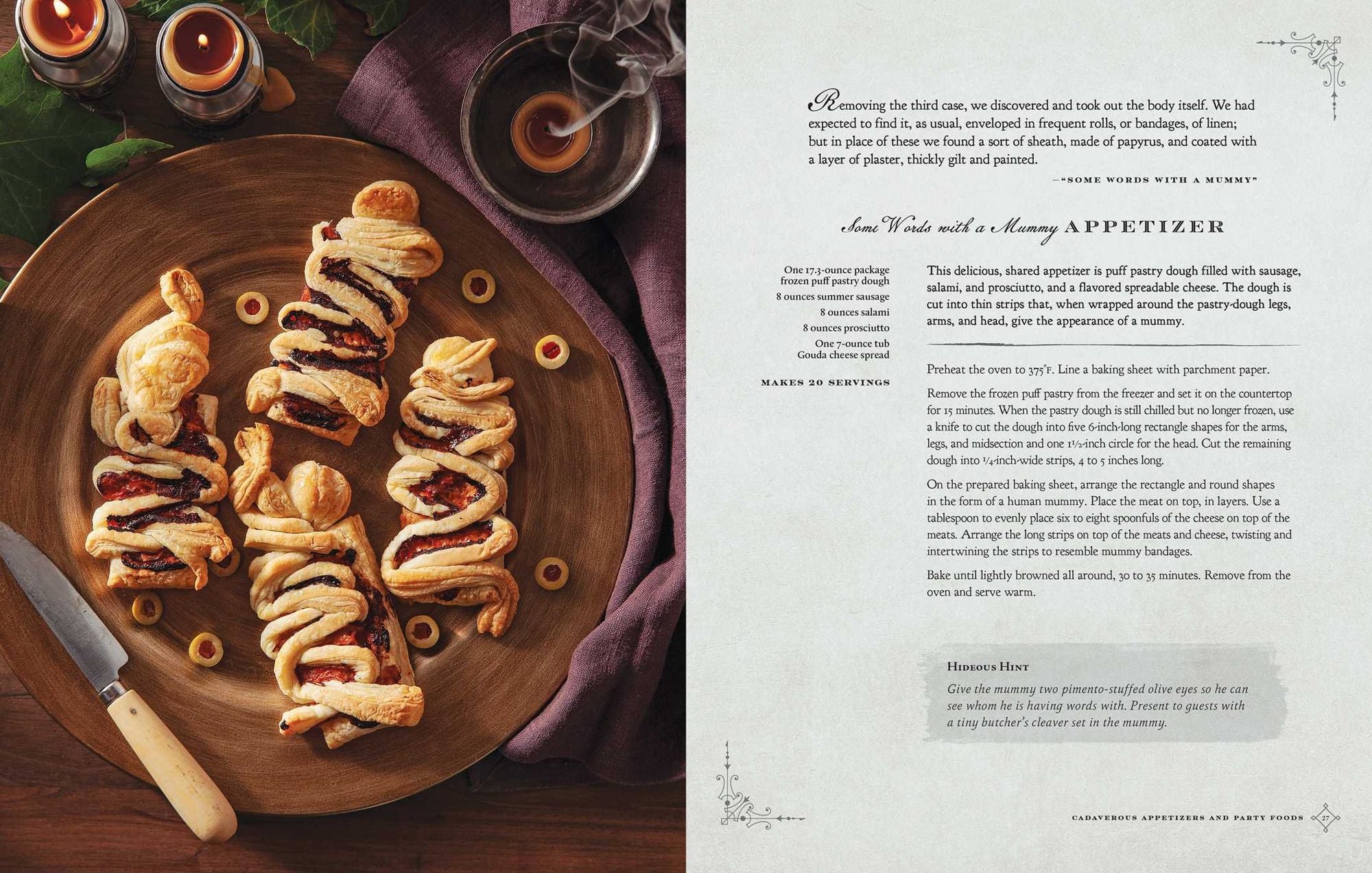 A Ravenous Feast: Spellbinding Recipes Inspired by the Literary Works of Edgar Alan Poe