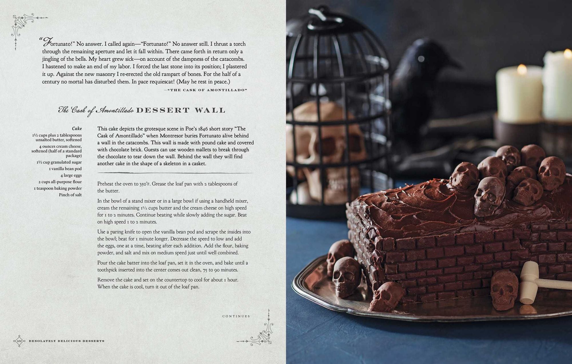 A Ravenous Feast: Spellbinding Recipes Inspired by the Literary Works of Edgar Alan Poe