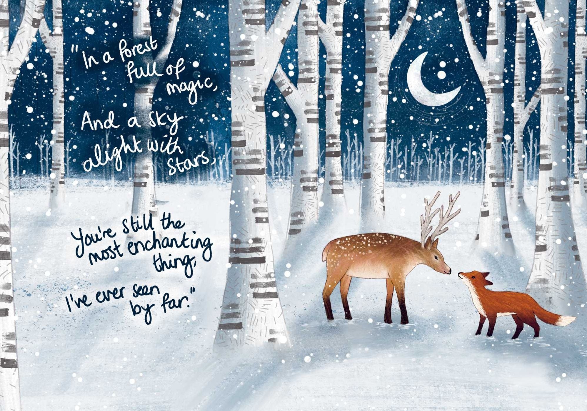 Fox Under the Moon: Seasons of Comfort and Hope