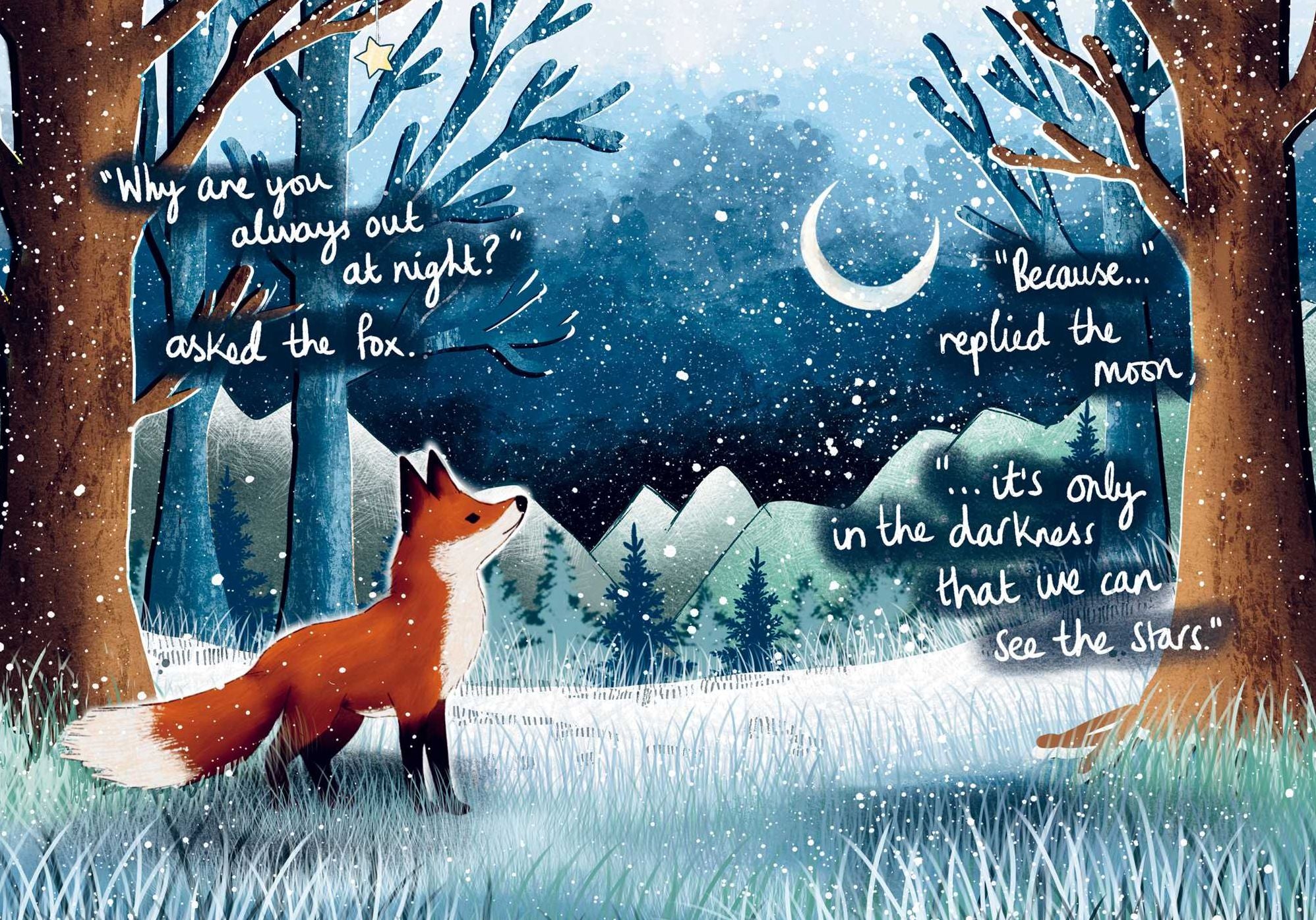 Fox Under the Moon: Seasons of Comfort and Hope
