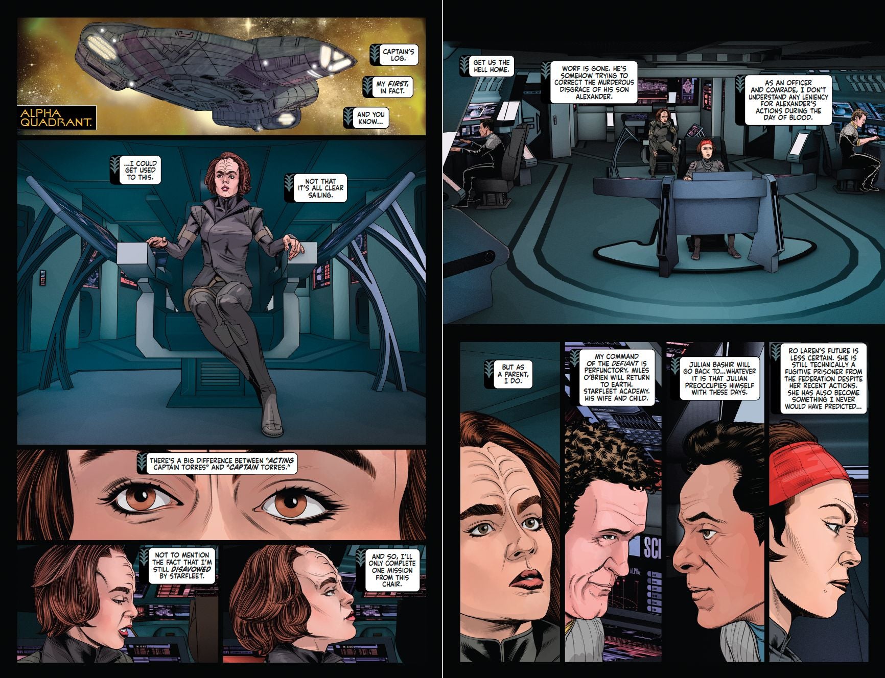 Star Trek: Defiant, Vol. 5: No Old Warriors