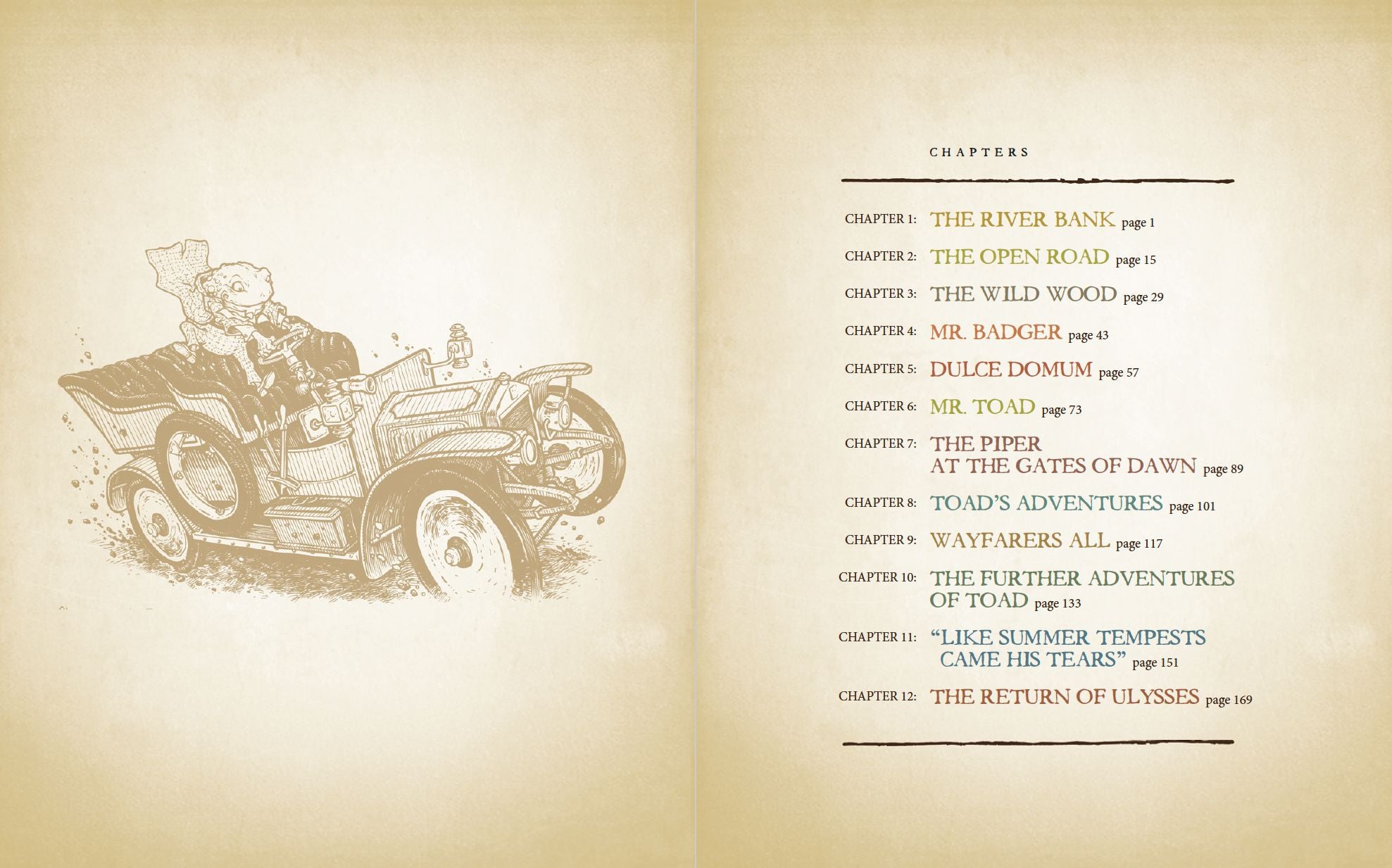 The Wind in the Willows: With Illustrations by David Petersen