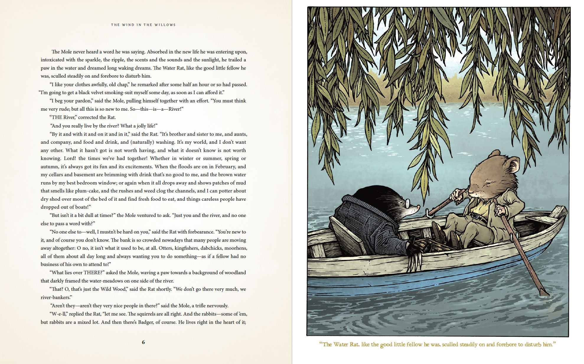 The Wind in the Willows: With Illustrations by David Petersen