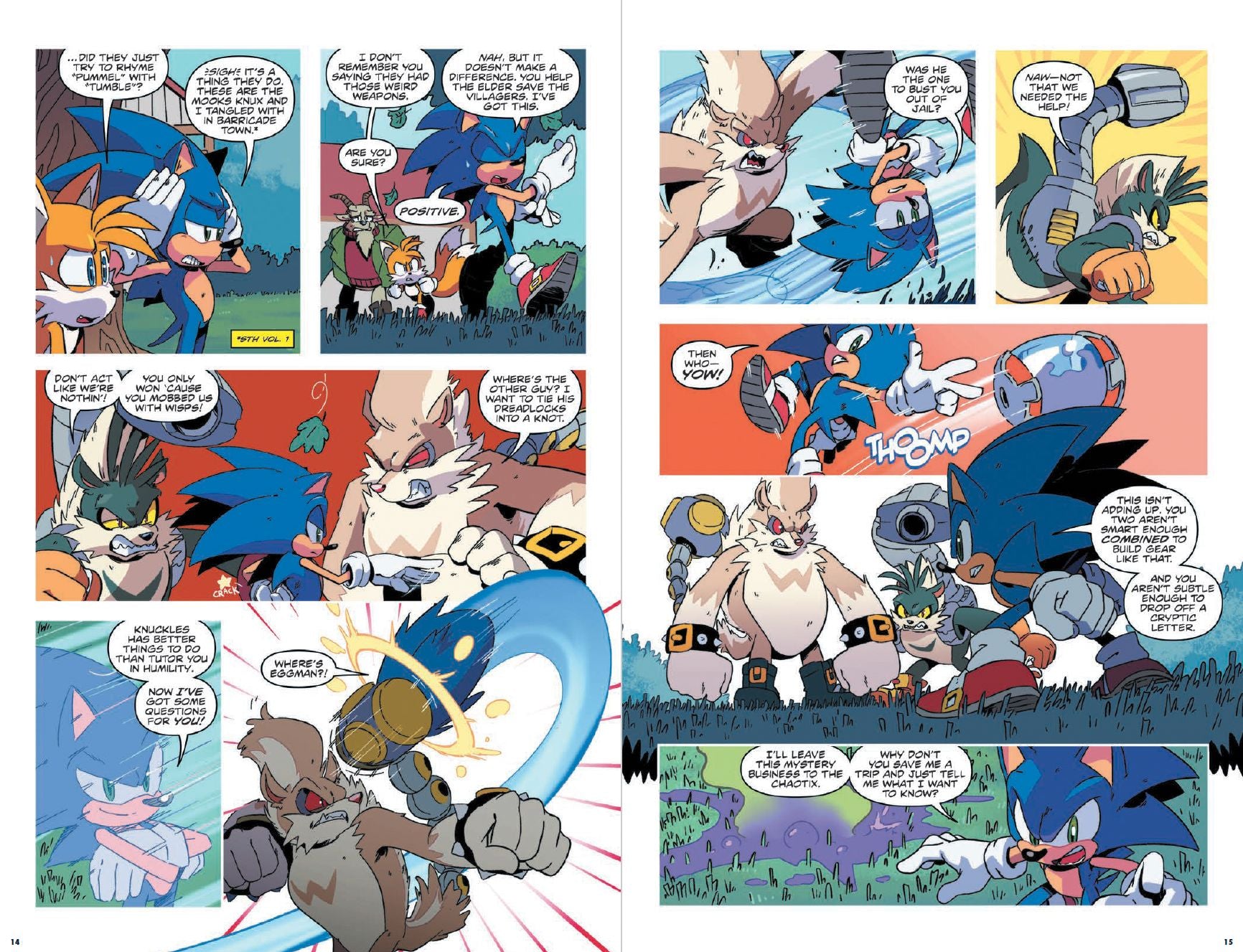 Sonic the Hedgehog: On The Go, Vol. 2