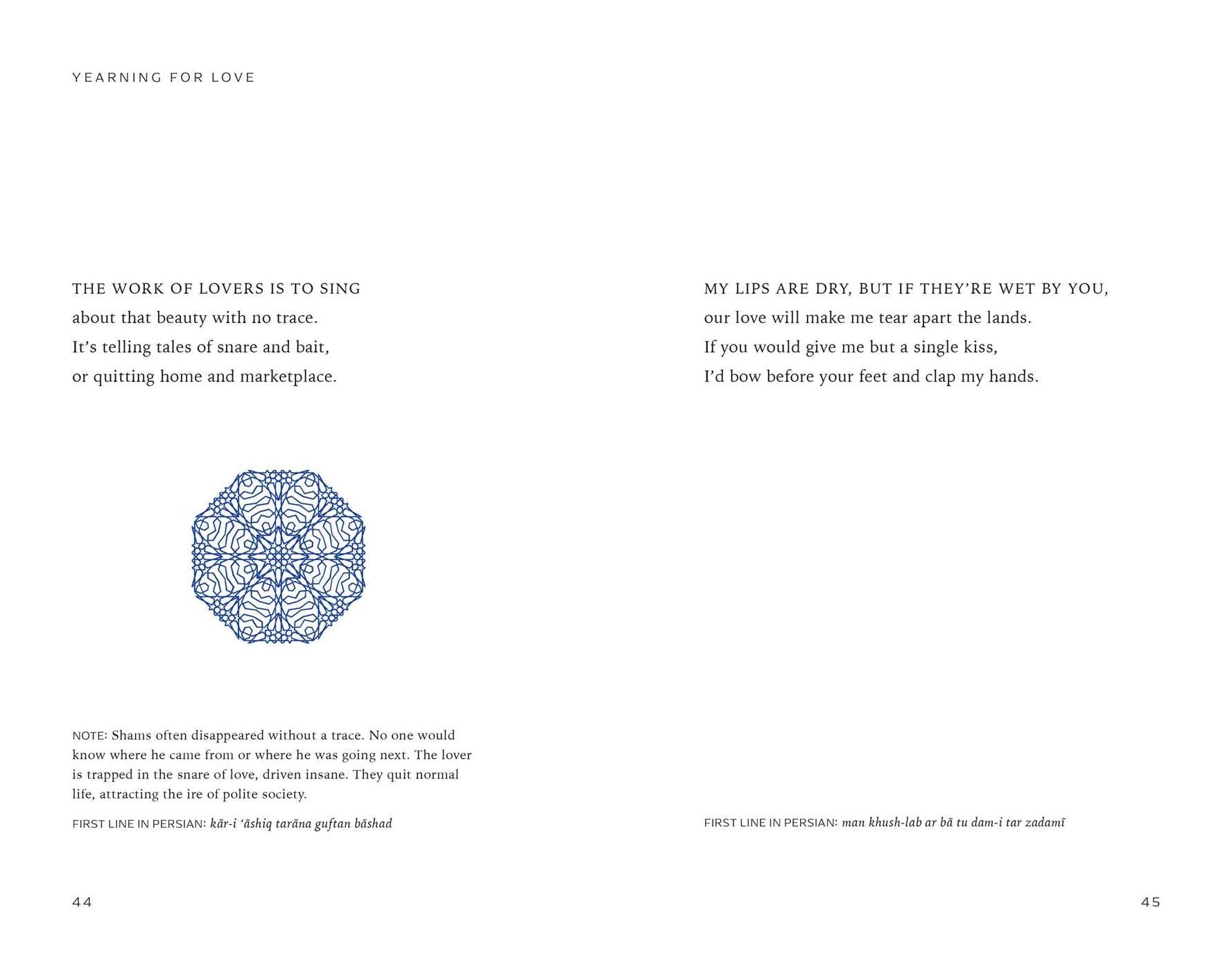 The Flame of Love: Rumi's 100 Most Passionate Poems