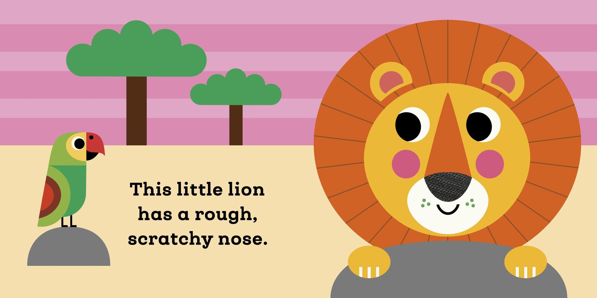 This Little Lion: A Touch and Feel Book