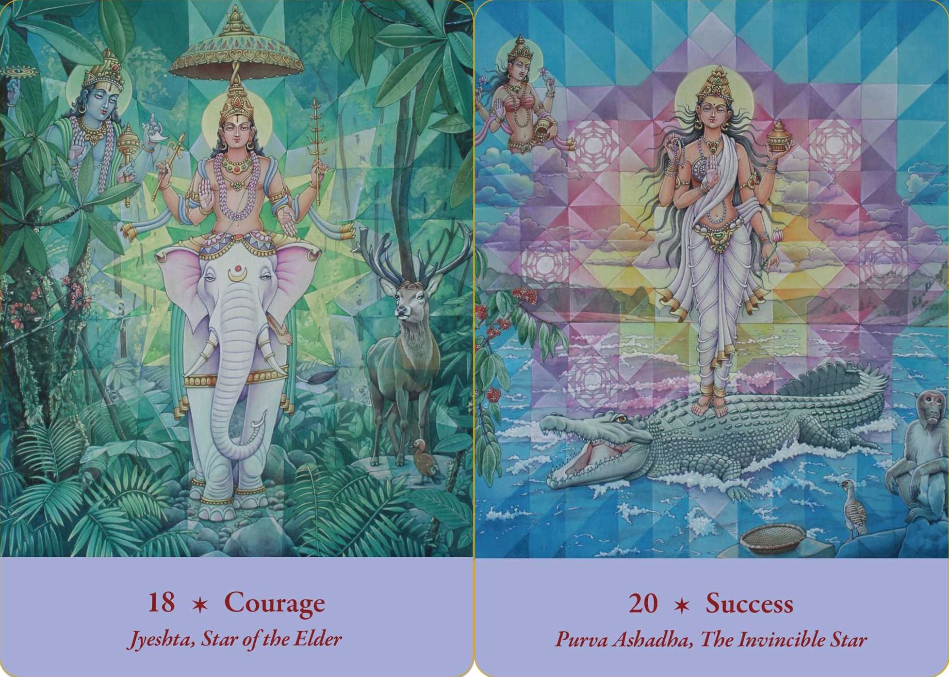 The Zodiac Light Oracle: Nakshatras, Sun Signs, and Planets
