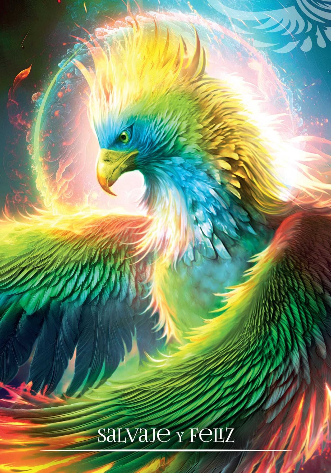 Oráculo del Fénix: Mazo de 44 cartas y un libro guía