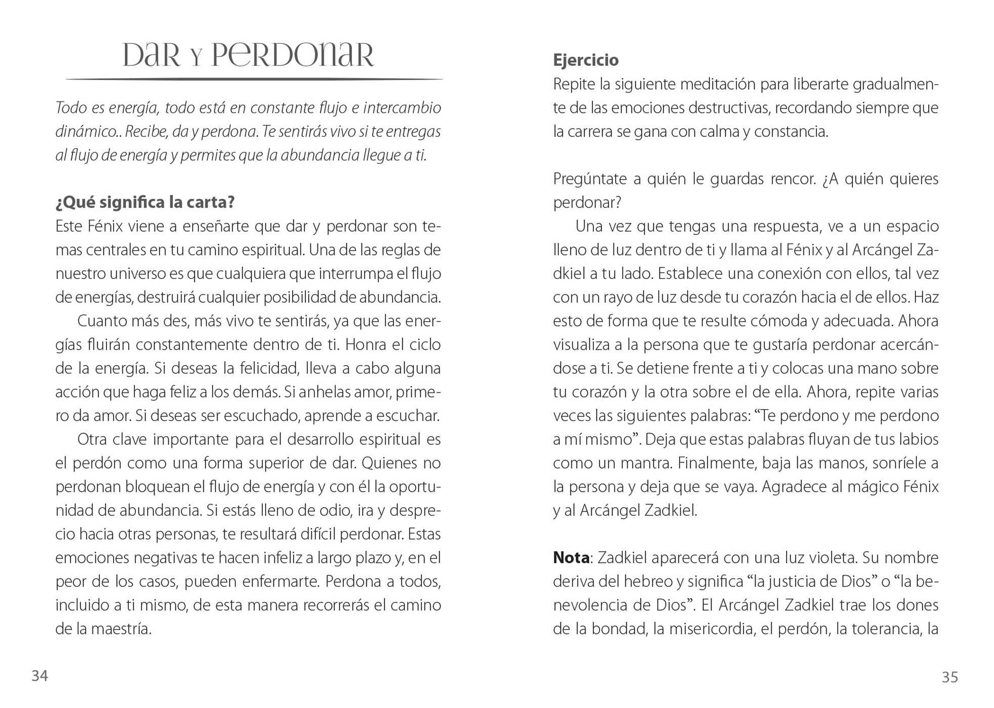 Oráculo del Fénix: Mazo de 44 cartas y un libro guía