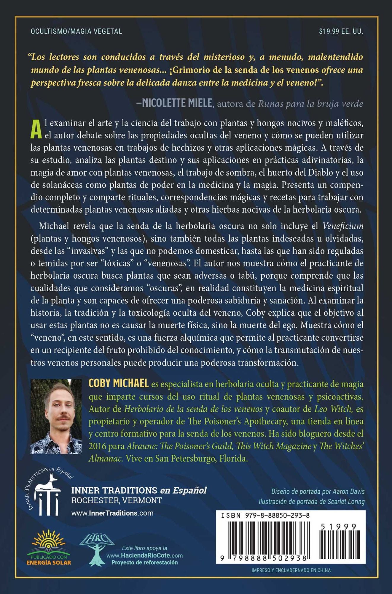 Grimorio de la senda de los venenos: Herbolaria oscura, magia venenosa y aliados siniestros