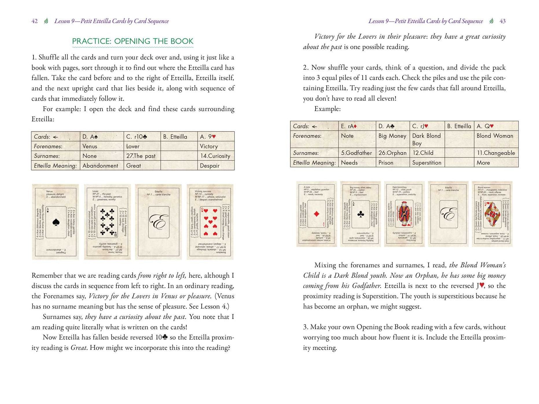 The Original Petit Etteilla: A Cartomancer's Guide to Divination
