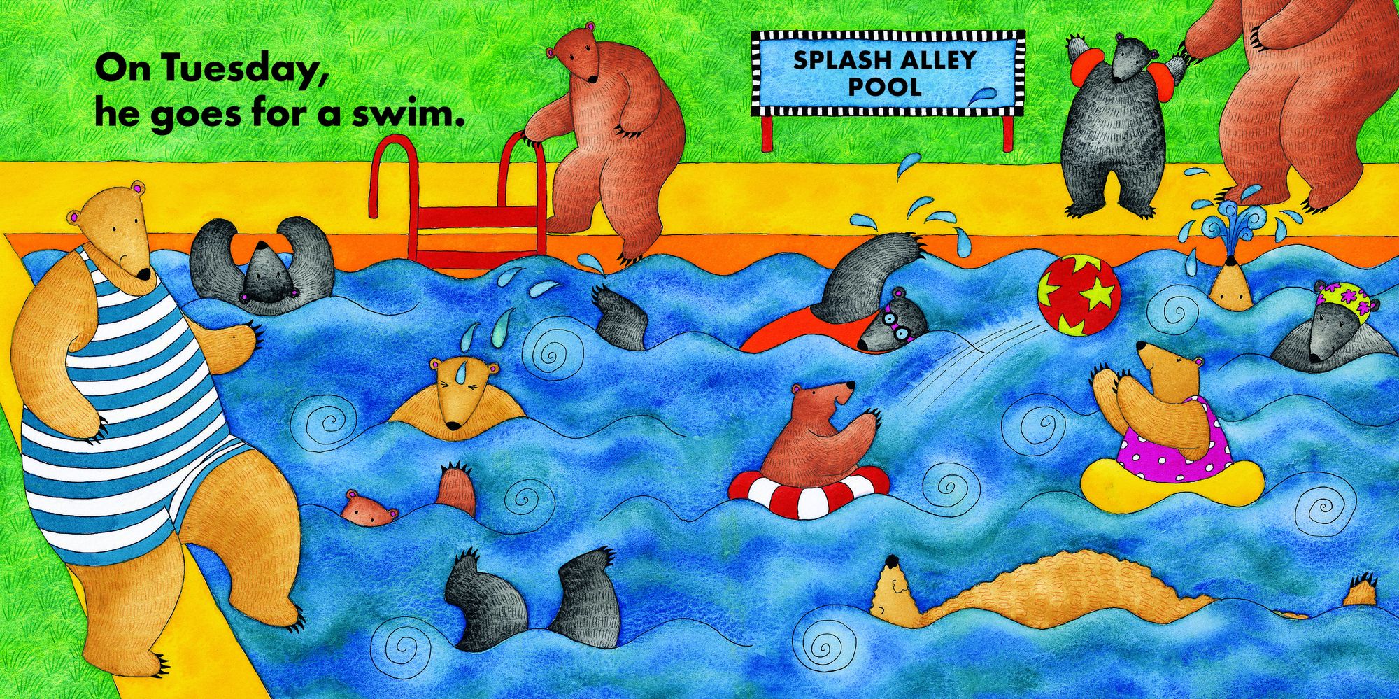 Barefoot Baby-Proof: Bear About Town