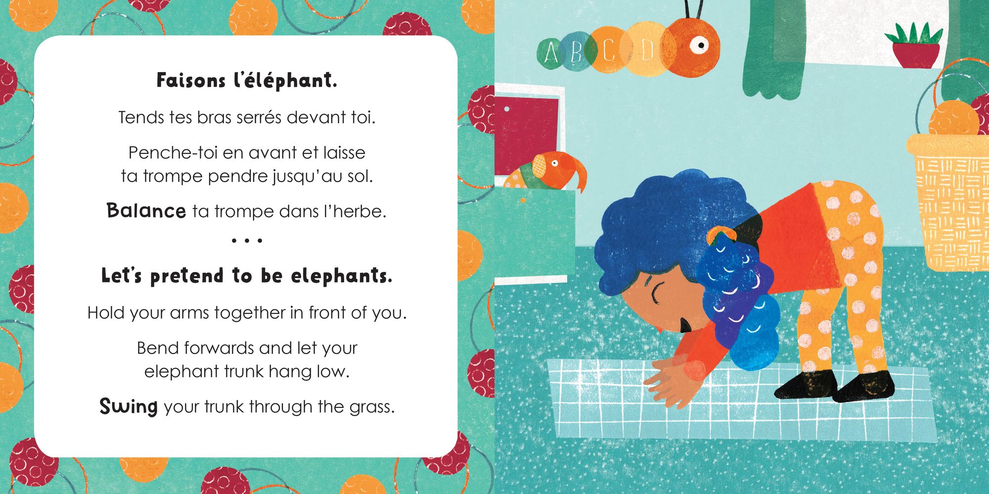 Mindful Tots: Animal Antics (Bilingual French & English)
