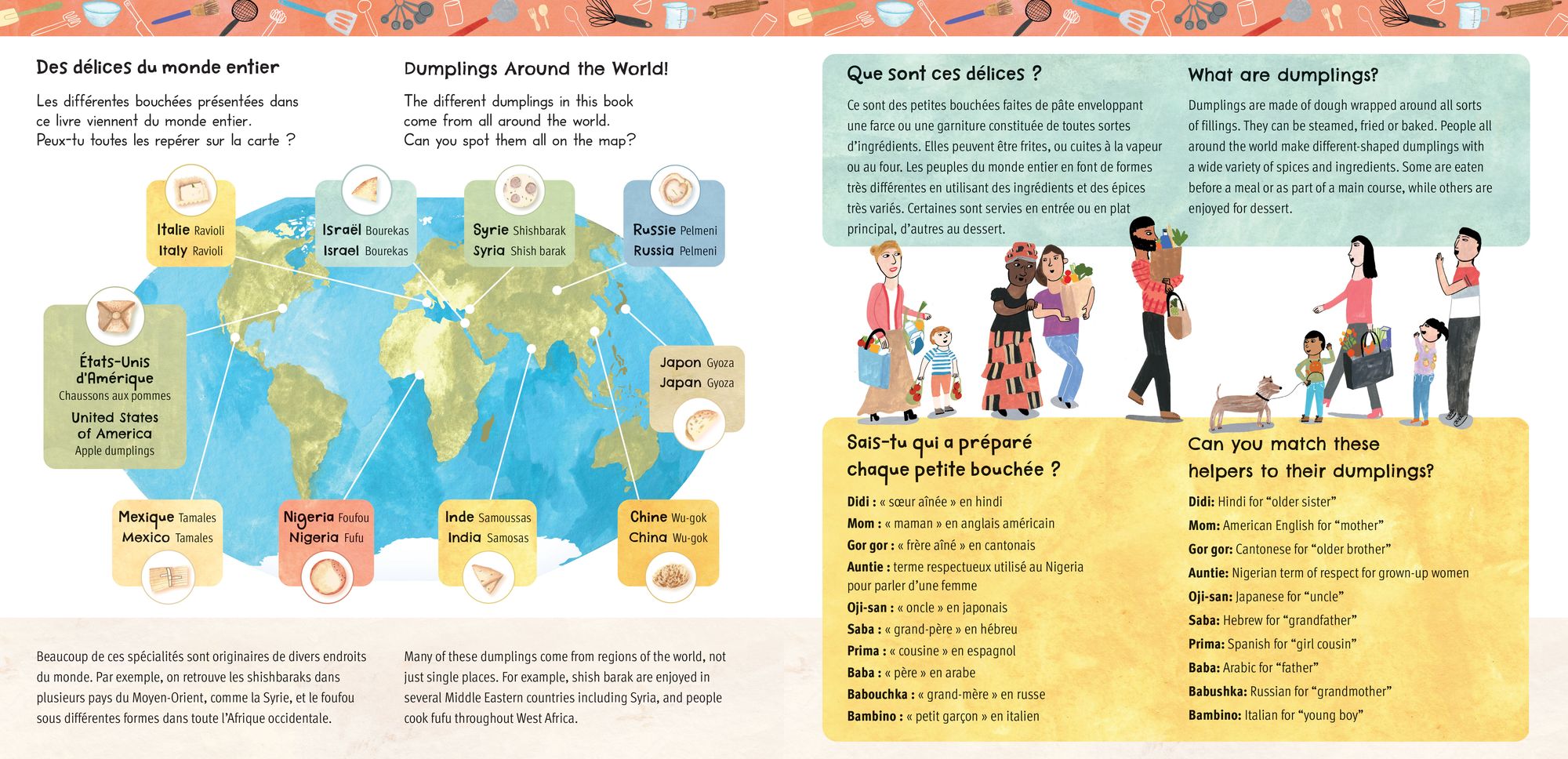 Dumpling Day (Bilingual French & English)