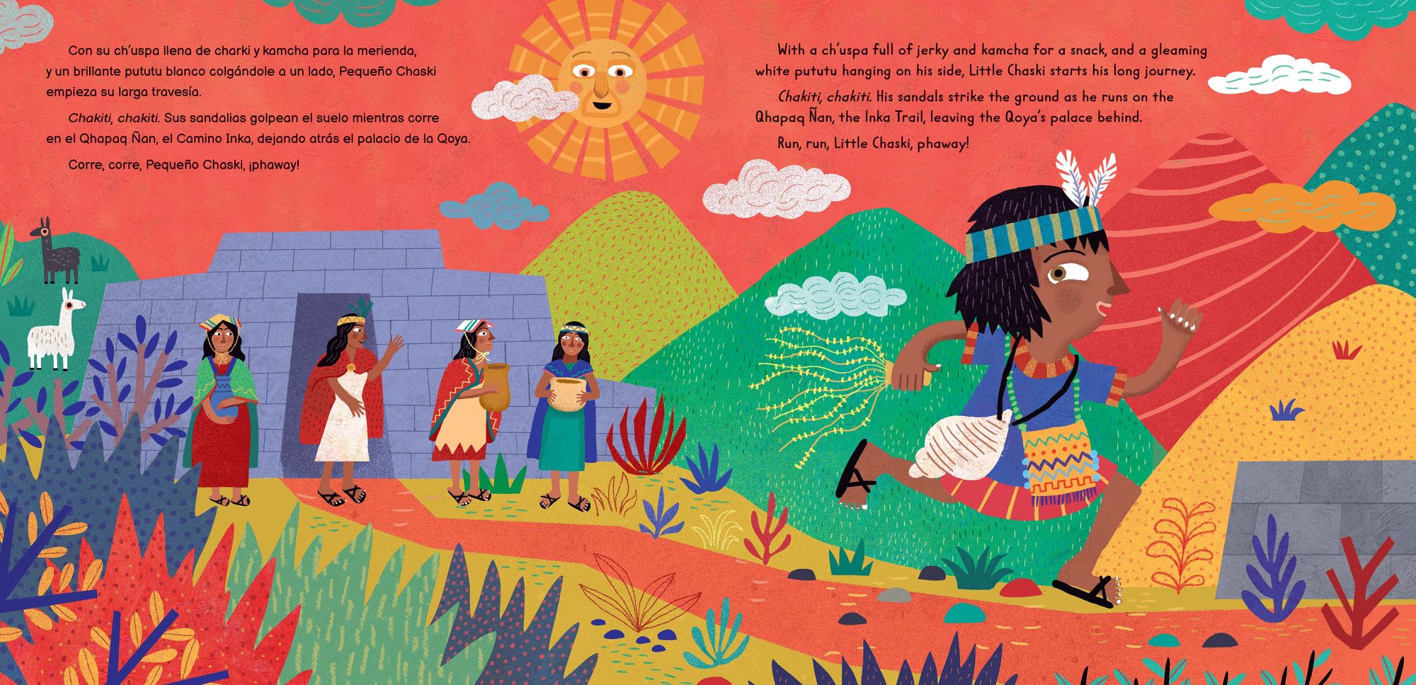 Run, Little Chaski! (Bilingual Spanish & English)