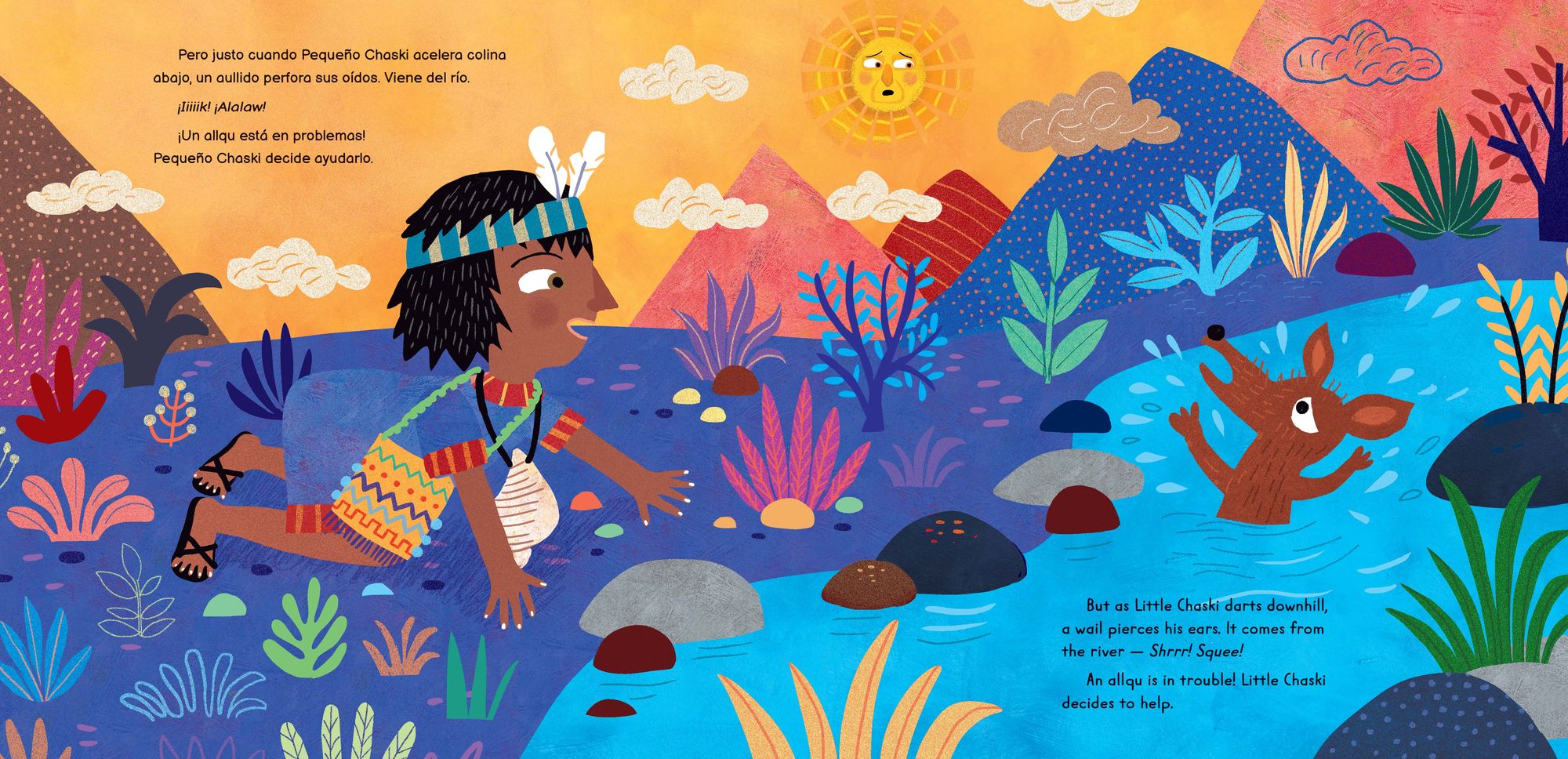 Run, Little Chaski! (Bilingual Spanish & English)