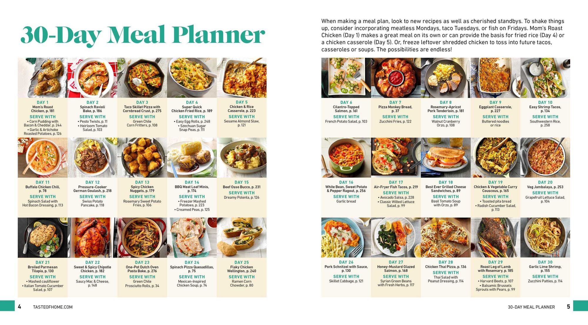 Taste of Home Easy Everyday Cooking: 330 Quick & Easy Recipes for Family Meals - Includes Nutritional Facts & Cooking Tips