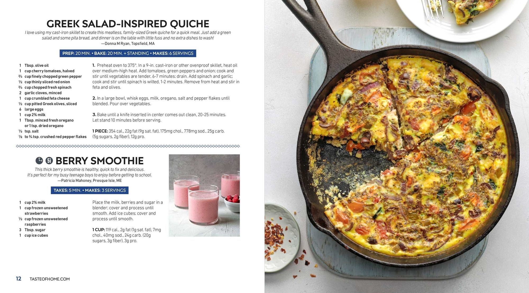 Taste of Home Mediterranean Favorites: Hundreds of Recipes to Savor the Good Life